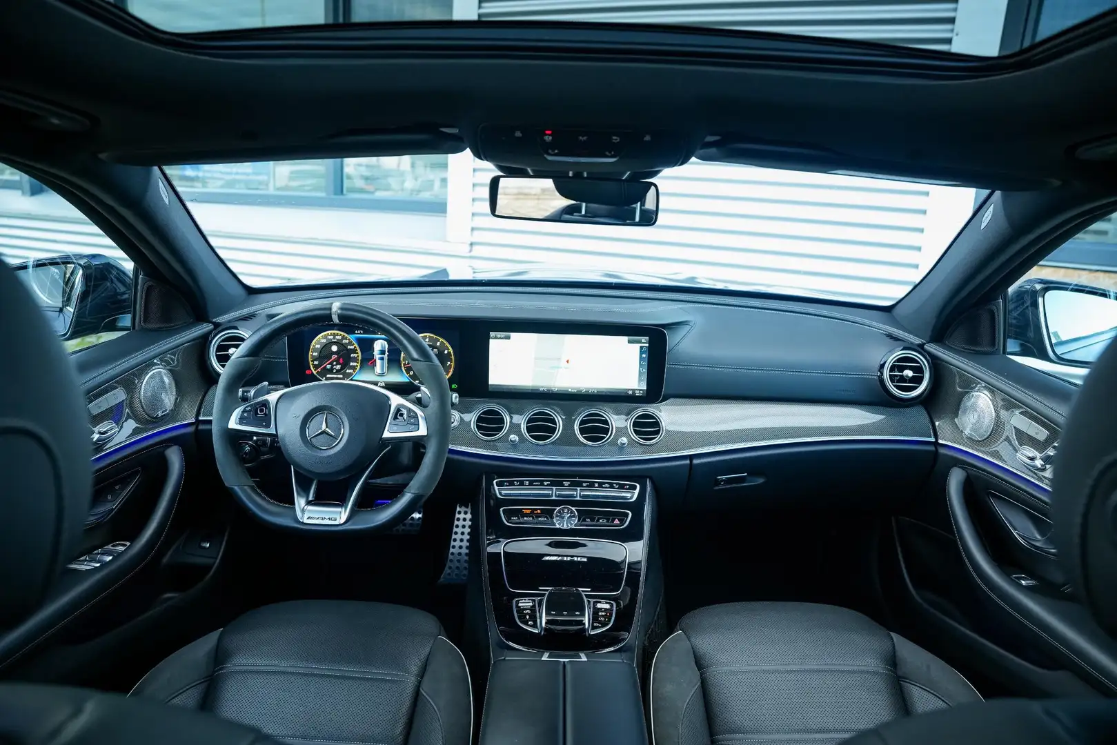 Mercedes-Benz E 63 AMG Estate S 4MATIC Premium Plus Burmester Panodak Lee Blu/Azzurro - 2