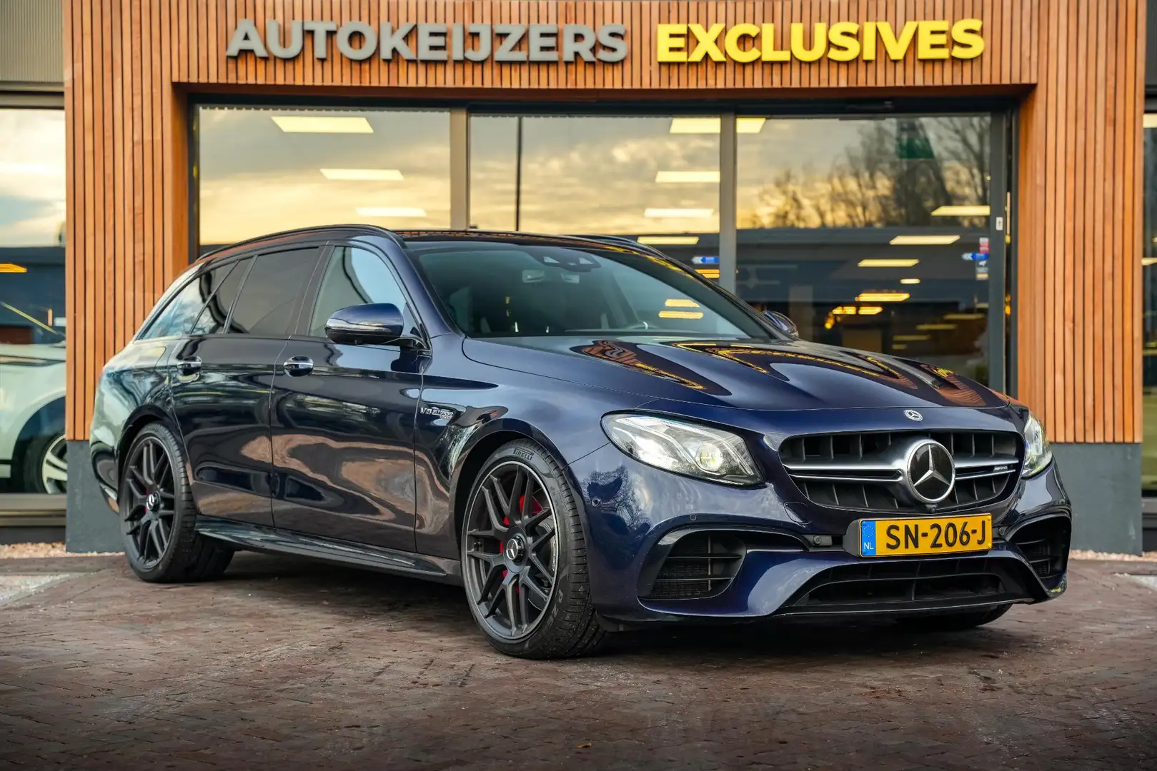 Mercedes-Benz E 63 AMG Estate S 4MATIC Premium Plus Burmester Panodak Lee Blu/Azzurro - 1