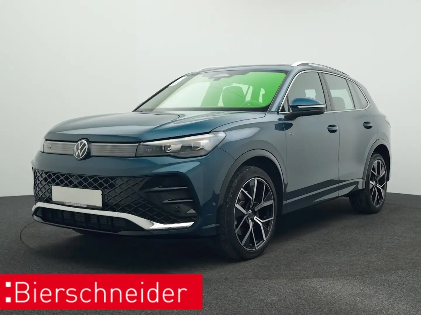 Volkswagen Tiguan 2.0 TSI DSG 4Mo. R-Line 5-J-GAR PANO AHK LEDER Blau - 1