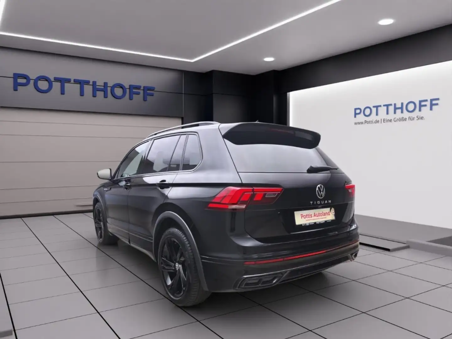 Volkswagen Tiguan 2.0 TDI DSG R-LINE NAVI MATRIX KAMERA SITZHZG Schwarz - 2