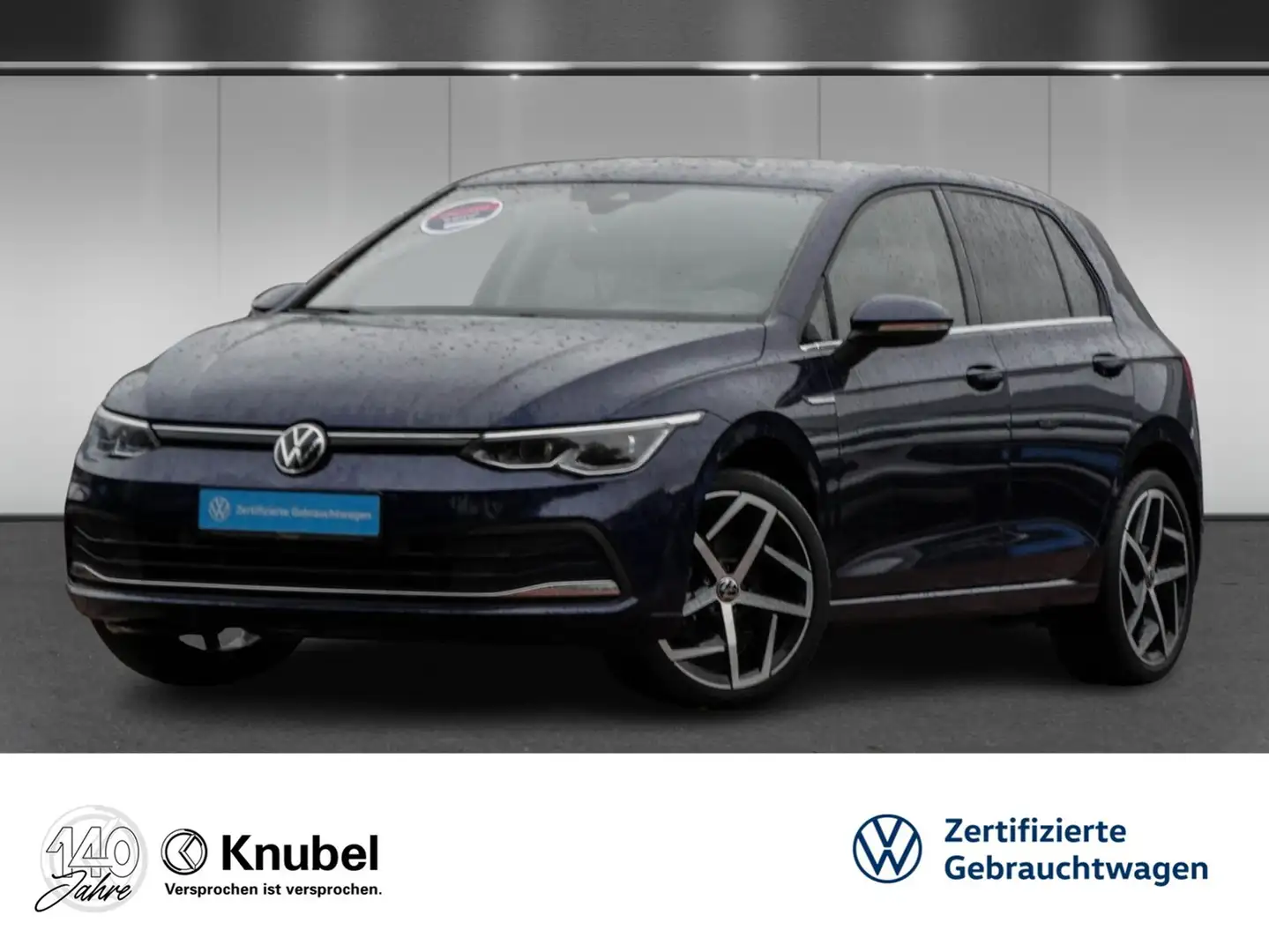 Volkswagen Golf VIII Style 1.5 TSI Navi HeadUp Kamera Keyless ACC Blau - 1