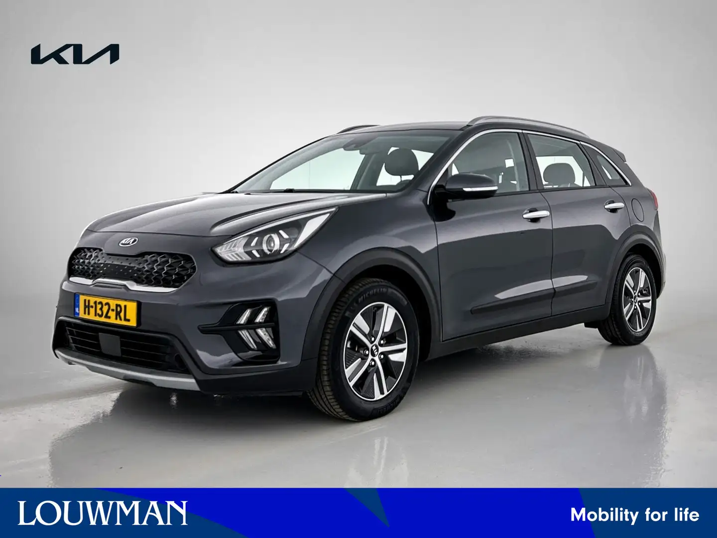 Kia Niro 1.6 GDi Hybrid DynamicLine | Trekhaak | Navigatie Grijs - 1
