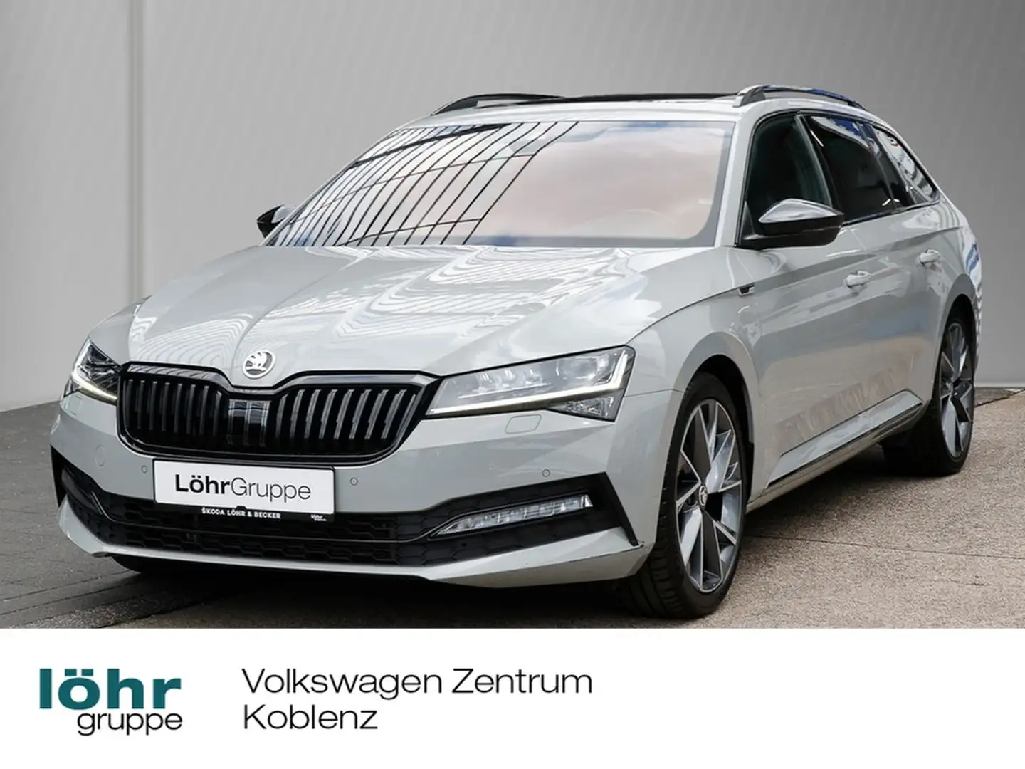 Skoda Superb Combi 2.0 TDI DSG Sportline AHK/Pano/Navi Grigio - 1