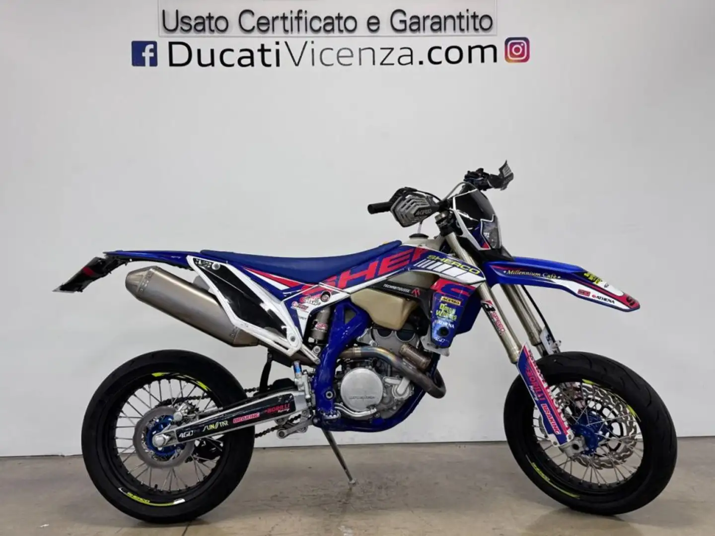 Sherco 300 SEF FACTORY MOTARD Bleu - 1