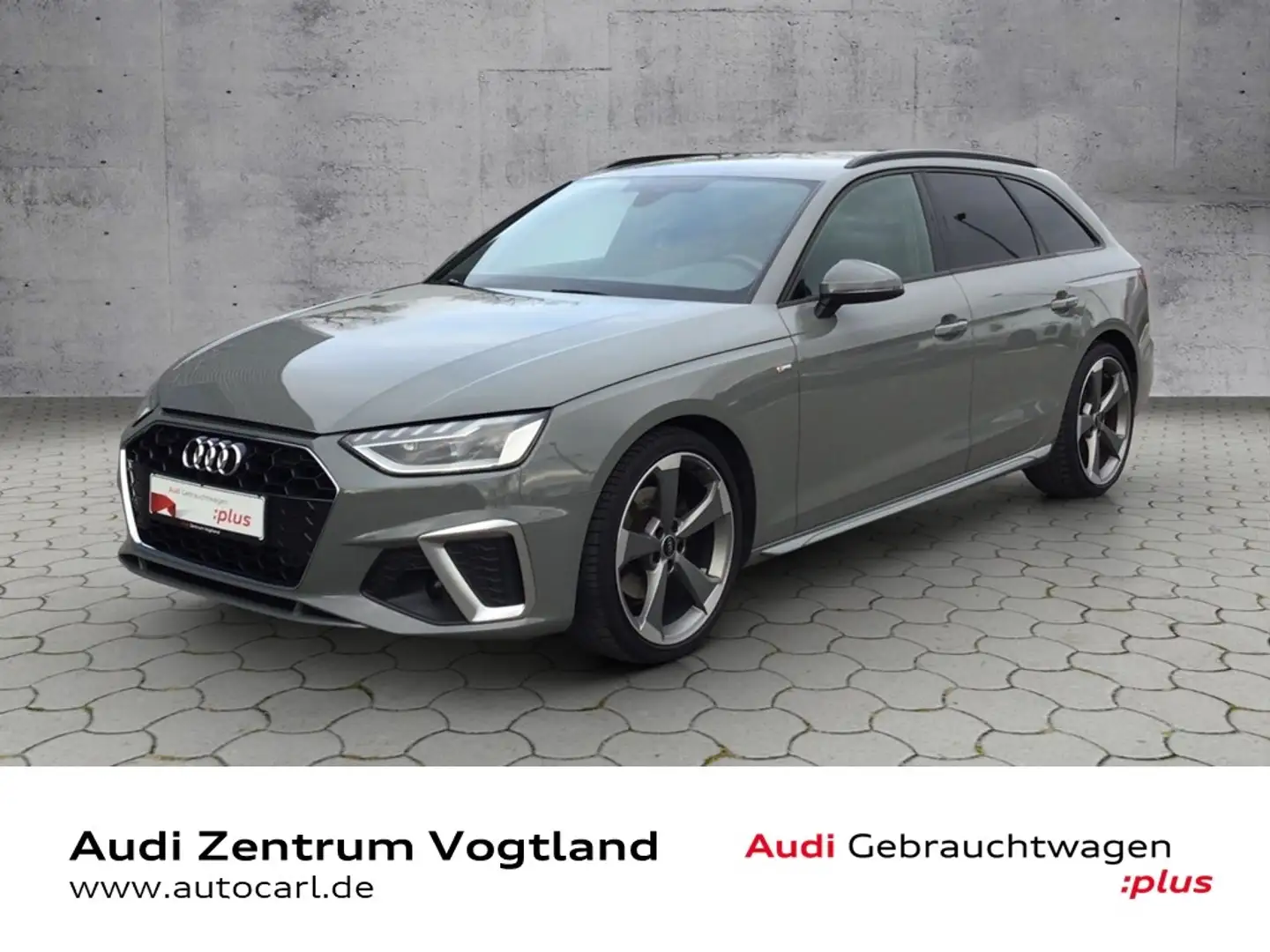 Audi A4 Avant S line 35 TFSI S-tronic Business KLIMA LED Gris - 1