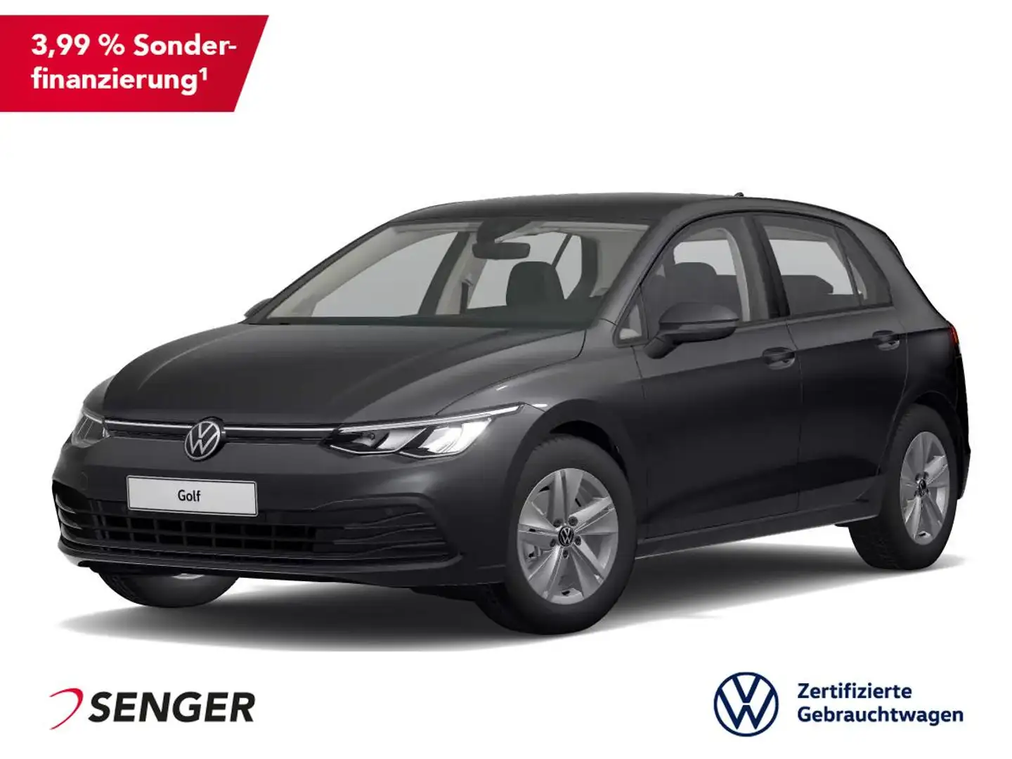 Volkswagen Golf VIII 2.0 TDI Life DSG Navi APP Digi-Cockpit Grau - 1