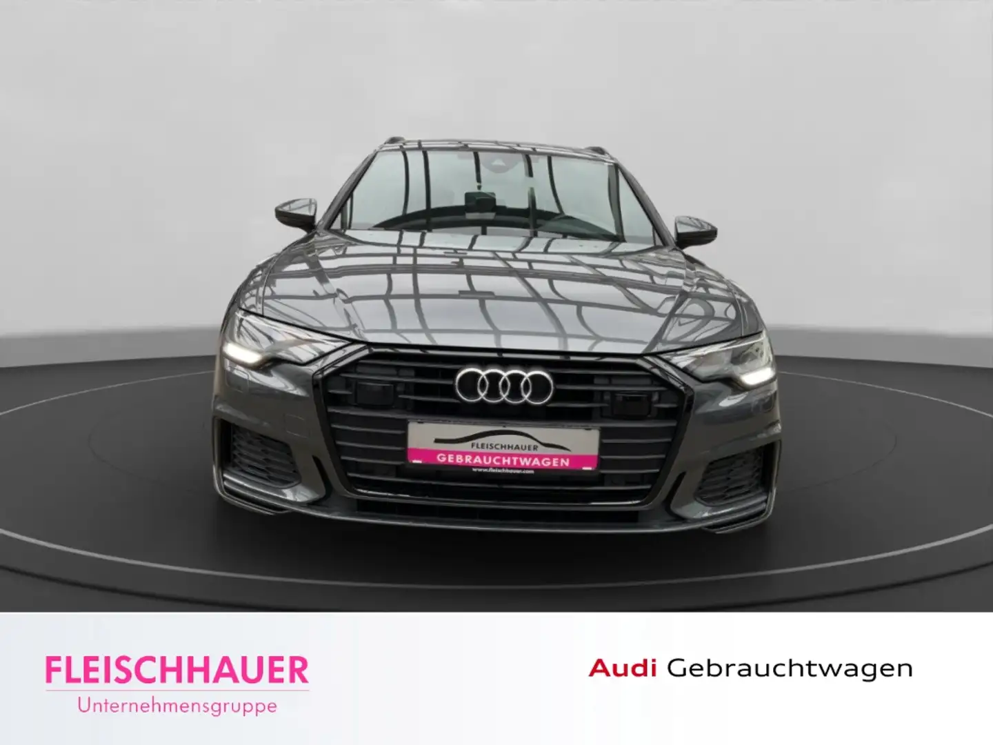 Audi A6 45 2.0 TFSI sport S-line Navi Leder LED ACC El. He Gris - 2