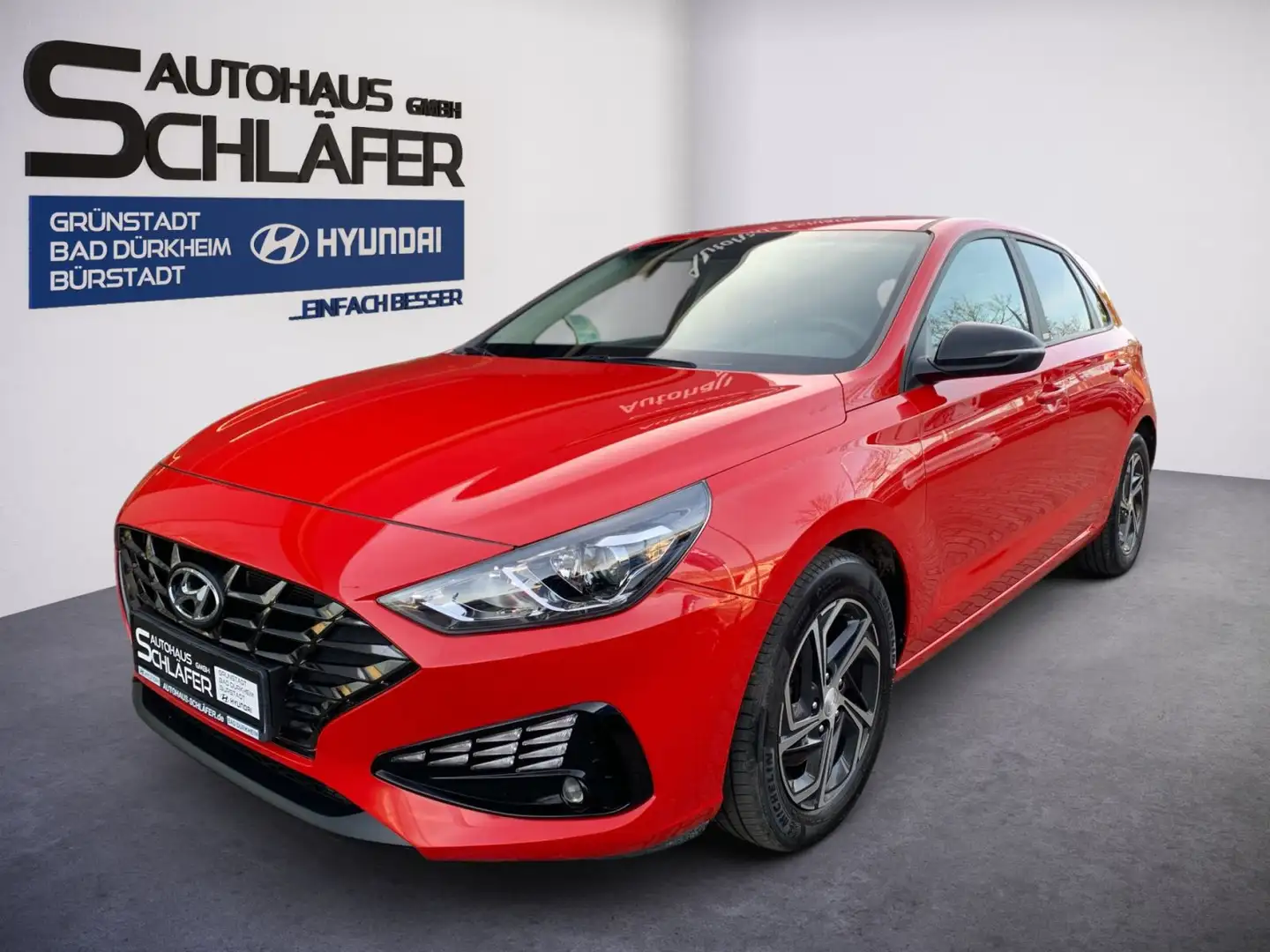 Hyundai i30 1.0 T-GDI Edition 30 8x bereift 1Hd Rosso - 1