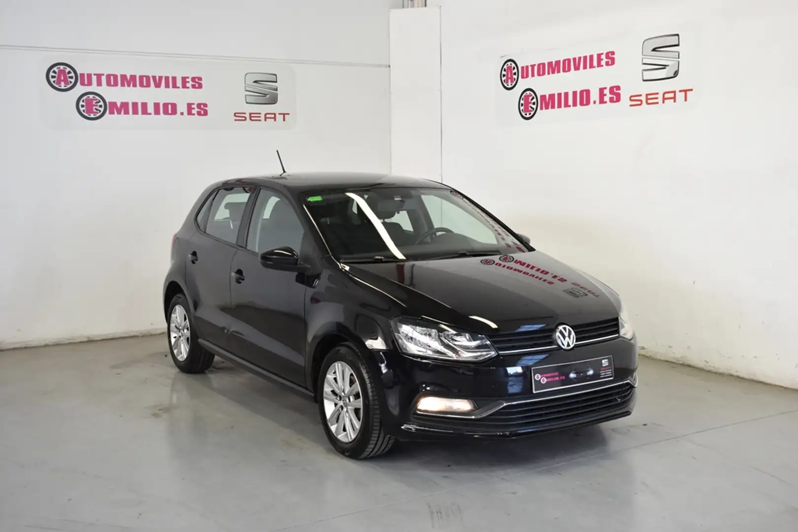 Volkswagen Polo 1.4 TDI BMT Sport 66kW Zwart - 1