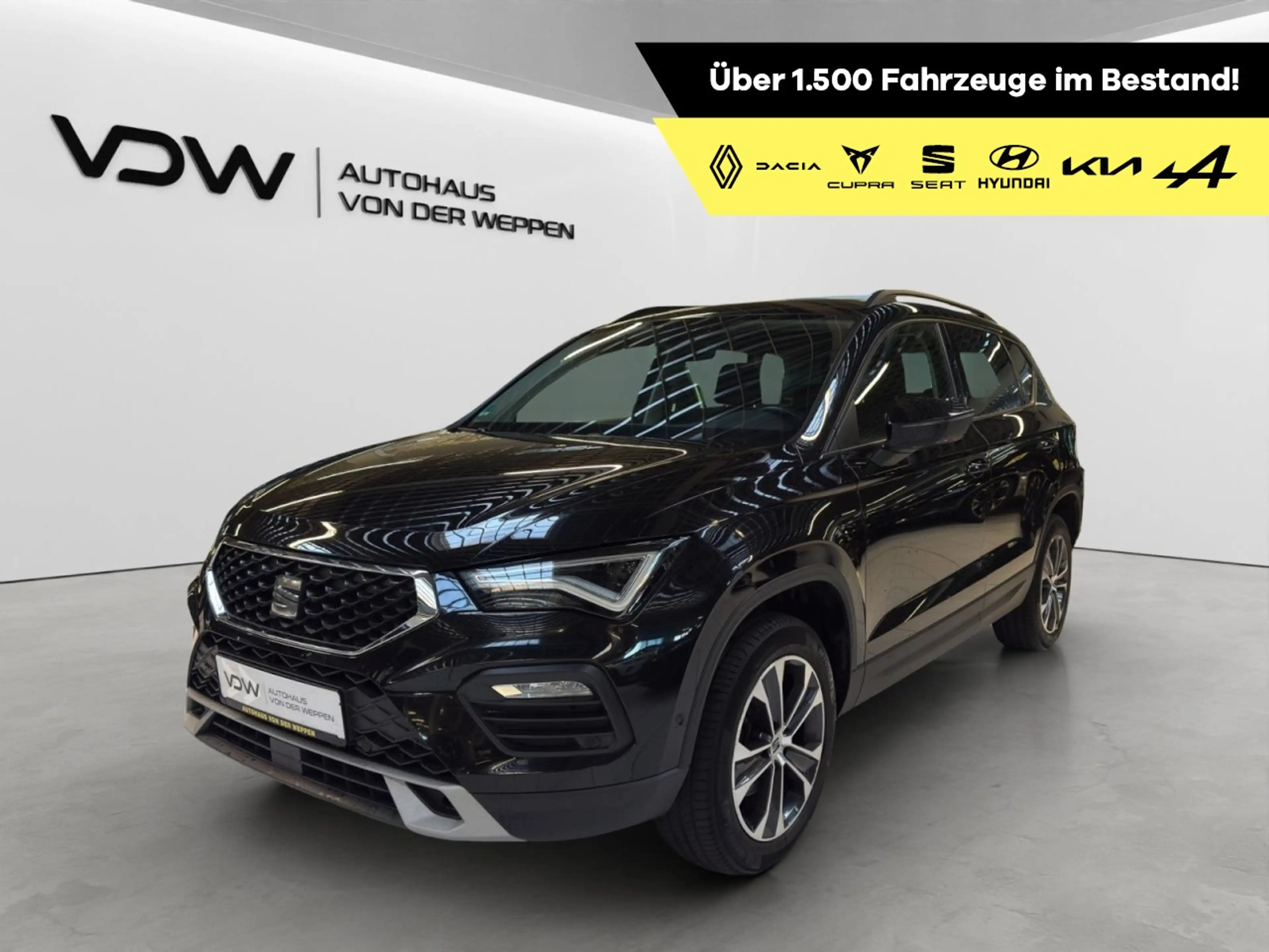 SEAT Ateca Style 1.5 TSI ACT 110 kW SHZ,AHK, LED Klima Navi