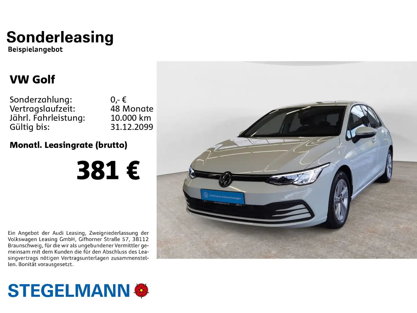 Volkswagen Golf VIII 1.5 TSI Life *AHK*App-Connect*LED* Weiß - 2