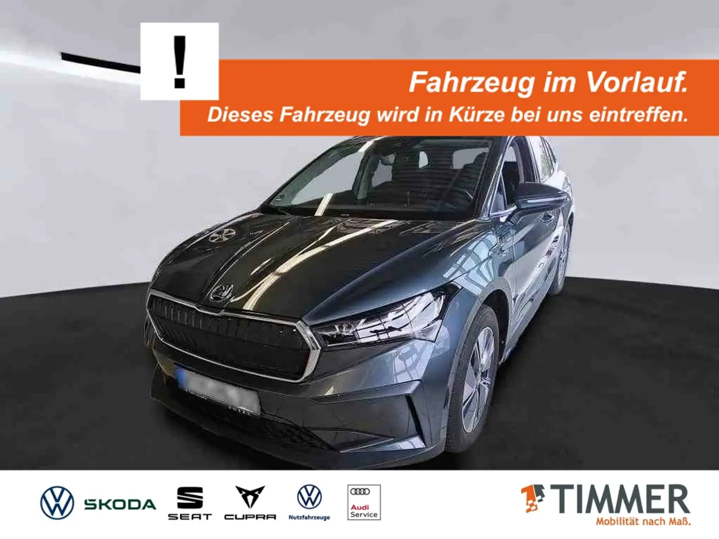 Skoda Enyaq iV 60 Suite *CARPLAY *ACC *RKAM *NAVI *SHZ *19" * Grau - 1
