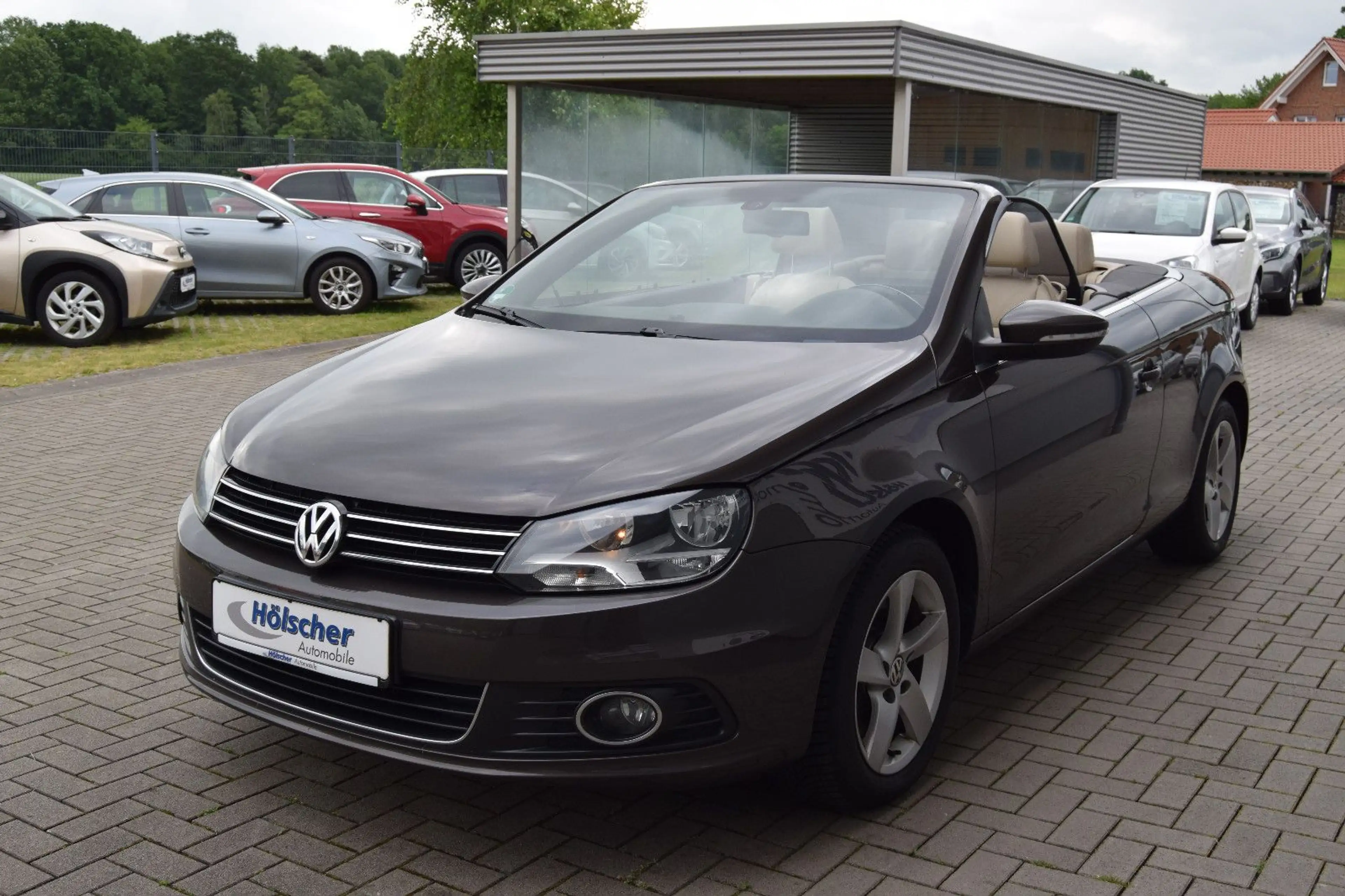 Volkswagen Eos !AUTOMATIK! Exclusive,Navi,Leder,Sitzh,Parks — photo 3