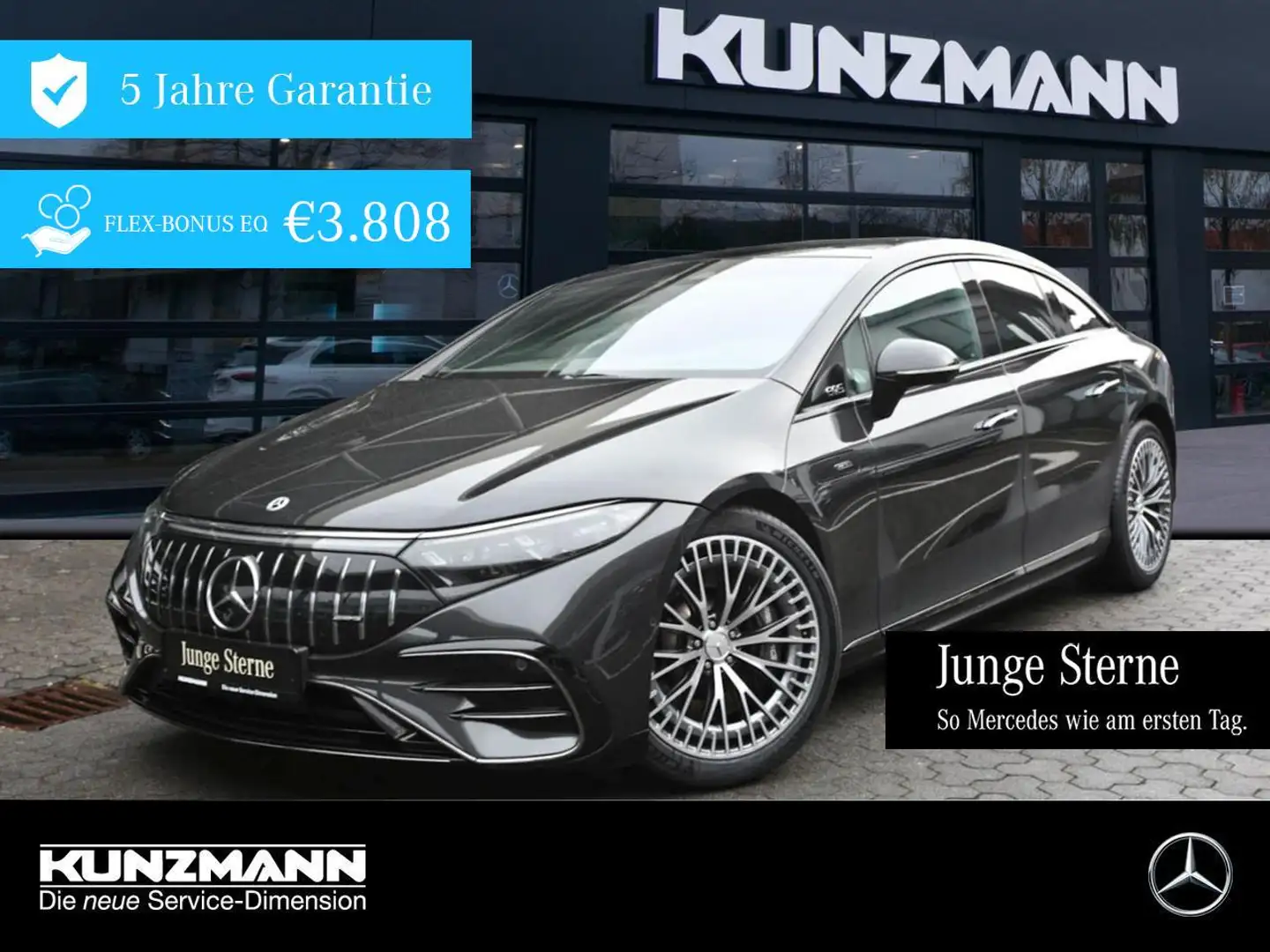Mercedes-Benz EQS 53 AMG 4M+ Night Panorama Distronic Memory Grau - 1