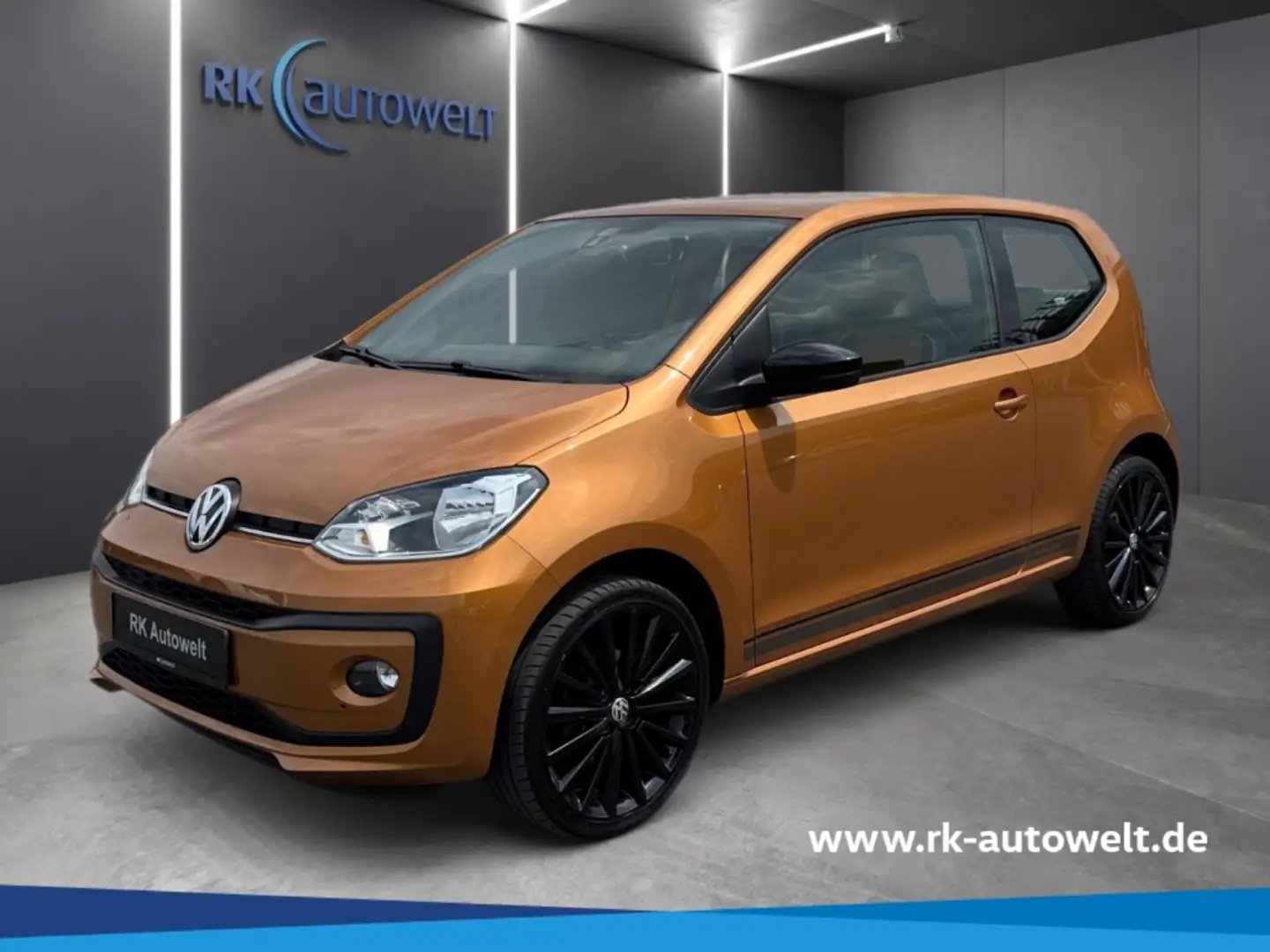 Volkswagen up! special black pearl 1.0 Klima PDC SHZ Tempo Золотий - 1