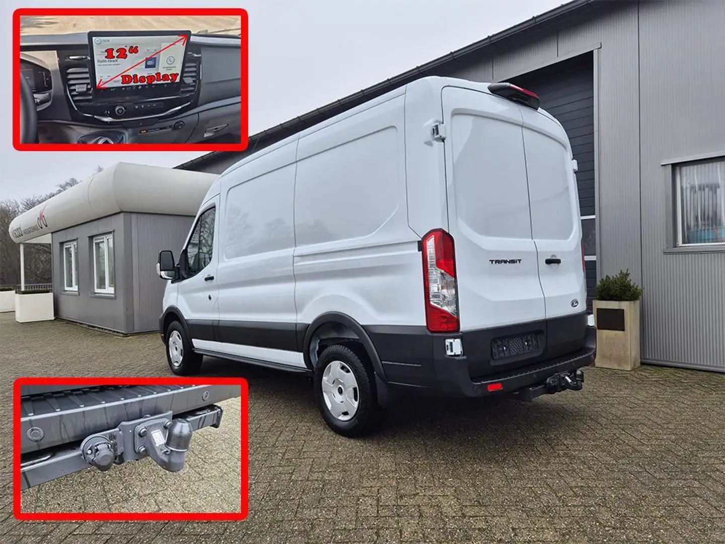 Ford Transit L2H2 2.0 EcoBlue 165PS Trend Heckantrieb 3,5t 2... Weiß - 1