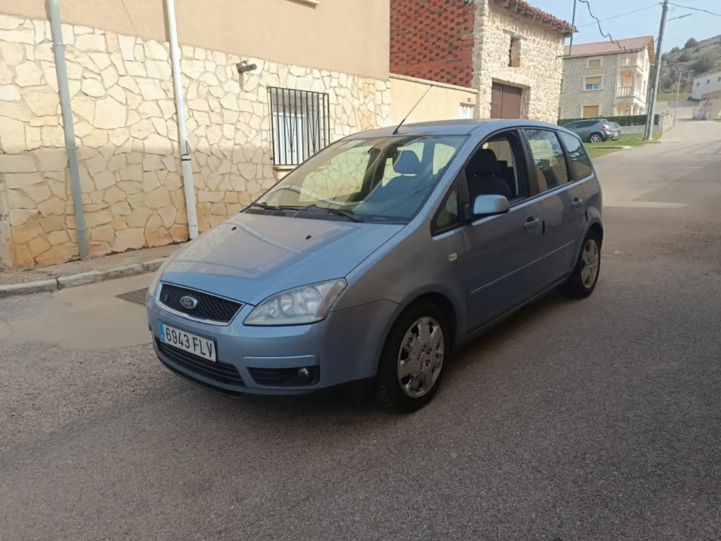 Ford C-Max 1.8 Flexifuel Ghia Grau - 1