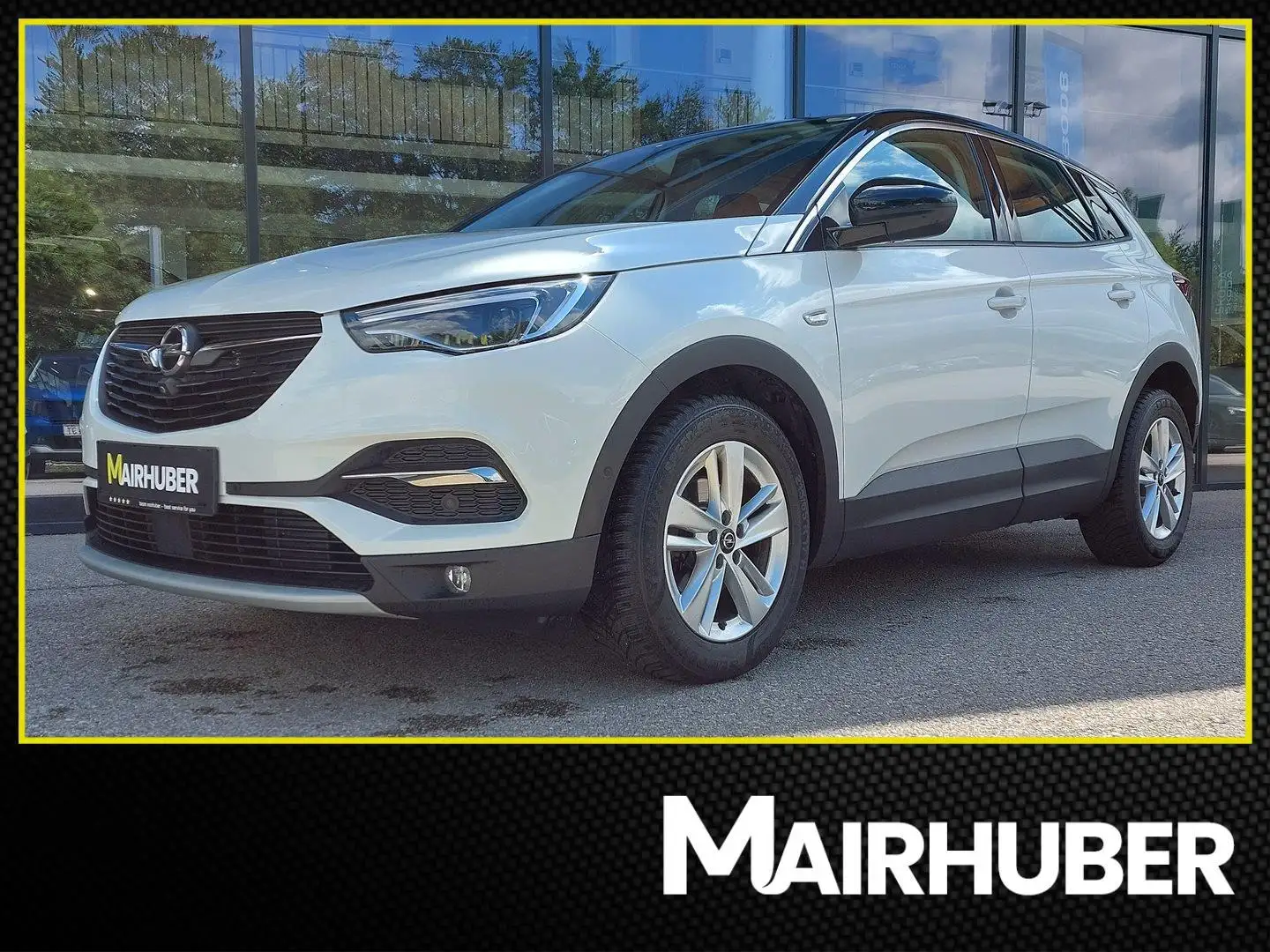 Opel Grandland X Busin.Elegance AT D1,5 130PS Weiß - 1