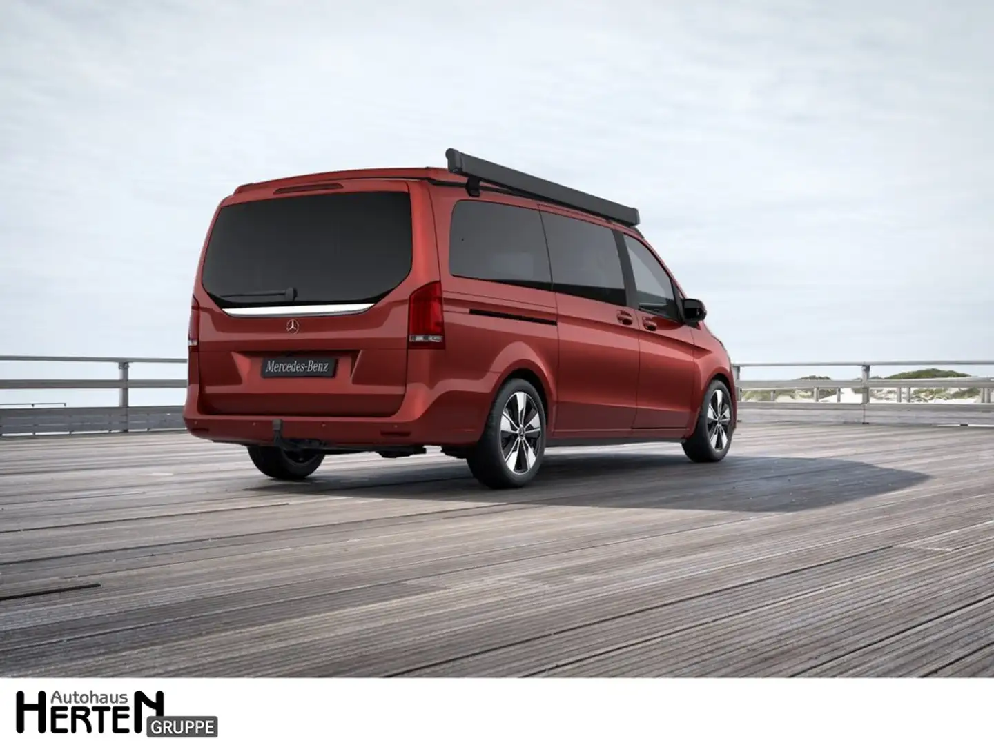 Mercedes-Benz Marco Polo V 300 d Marco Polo+COMAND+Standh.+AHK+DISTRONIC Rojo - 2