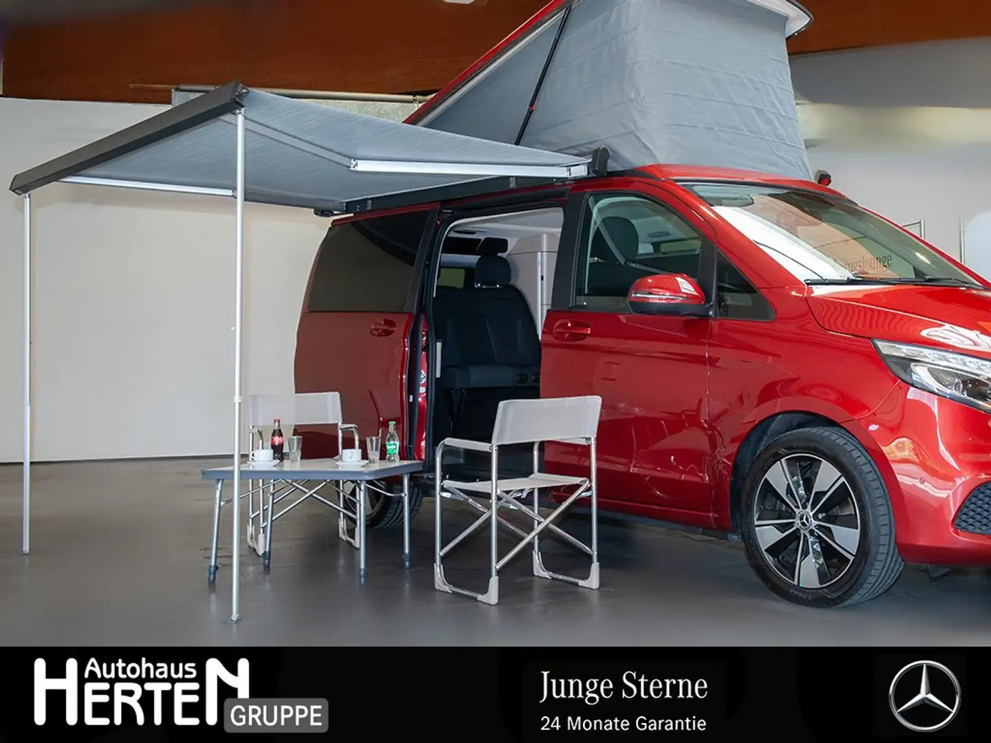 Mercedes-Benz Marco Polo V 300 d Marco Polo+COMAND+Standh.+AHK+DISTRONIC Rot - 2