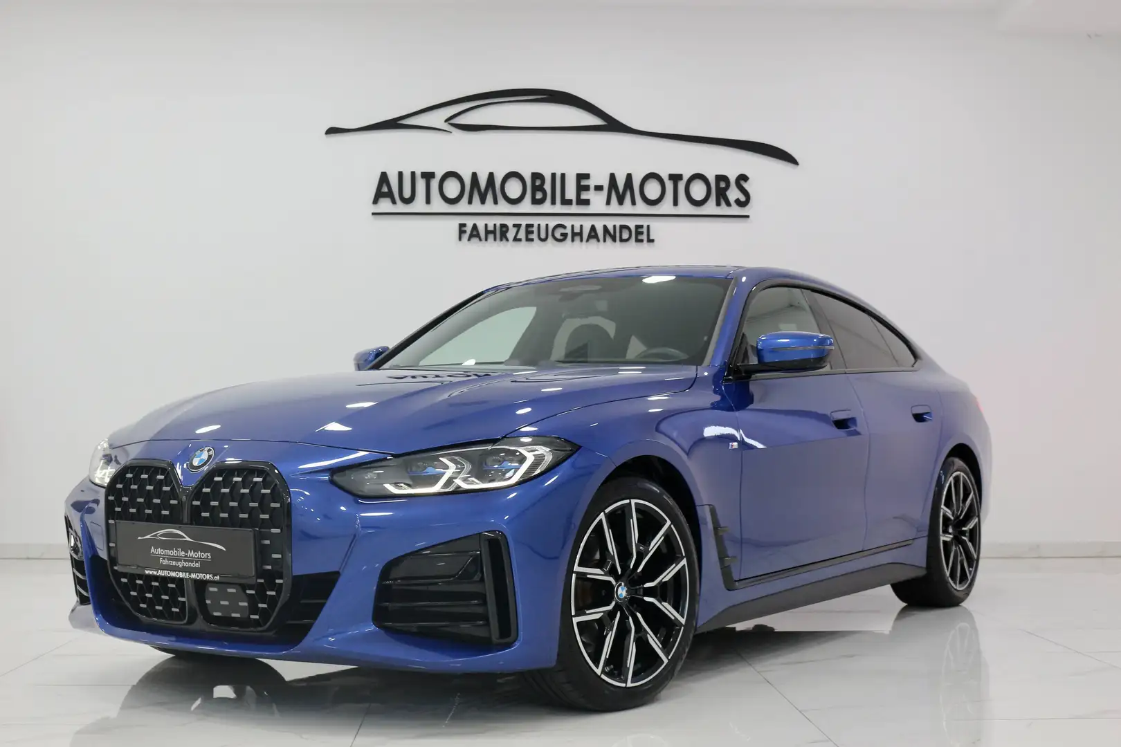 BMW 420 420 d xDrive M-Sport/Laser/360Kamera/Driving Assis Blau - 2