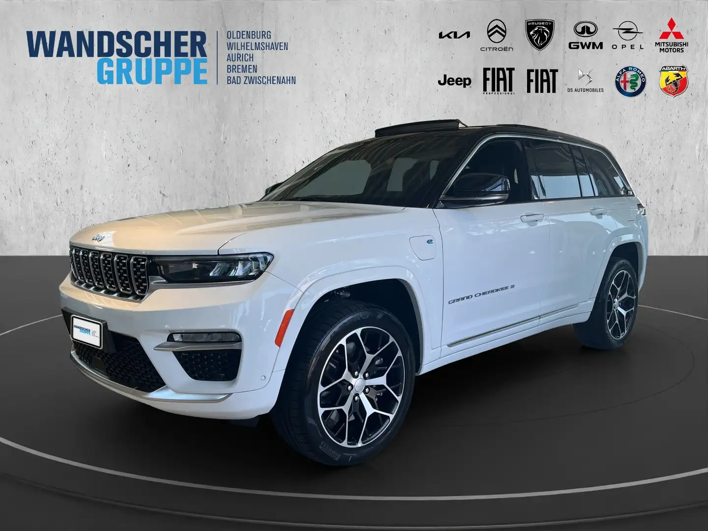 Jeep Grand Cherokee 2.0 Summit 4xe *KEYLESS*PANO* Weiß - 1