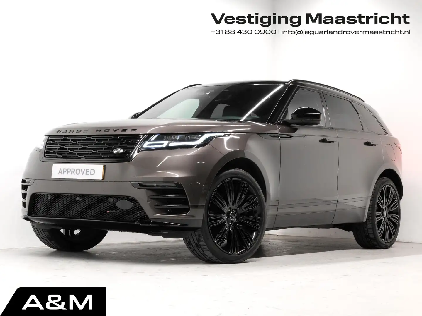 Land Rover Range Rover Velar 2.0 P400e R-Dynamic SE Grijs - 1