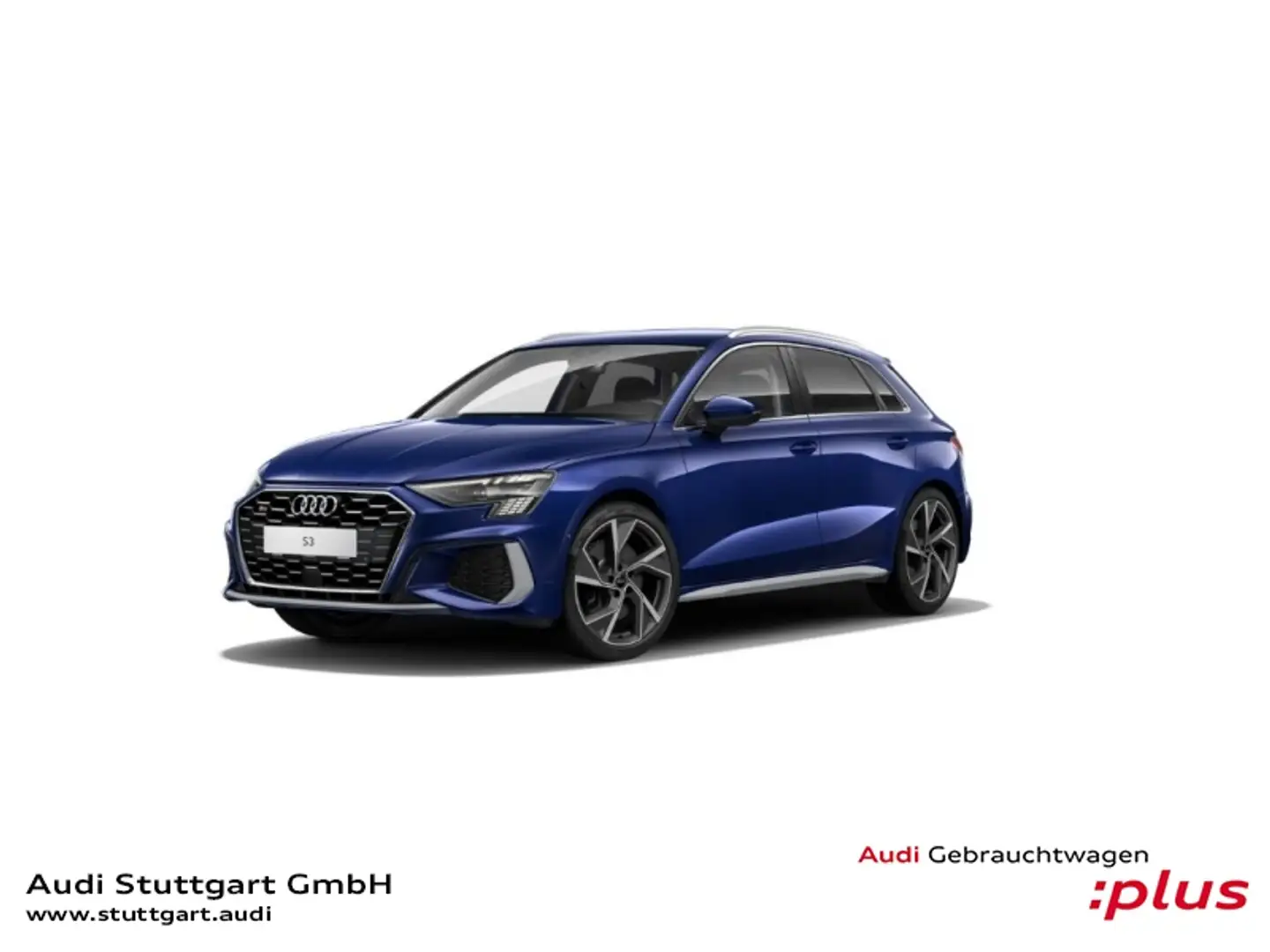 Audi S3 Sportback 2.0 TFSI qu Matrix virtCo Kamera 19' Blau - 1
