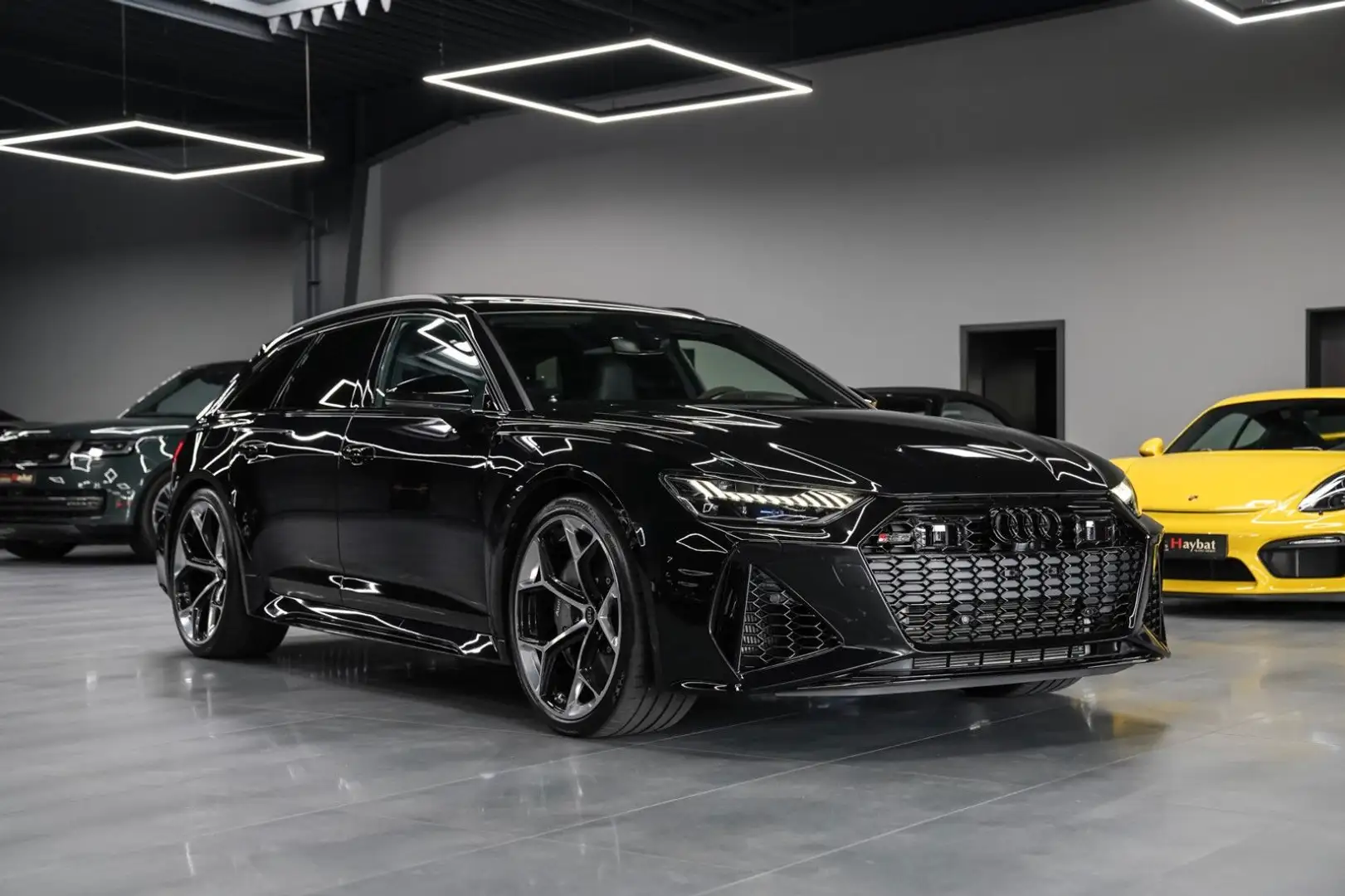 Audi RS6 RS 6 Performance RS Dynamic+ Keramik-Pano-3D B&O Zwart - 1