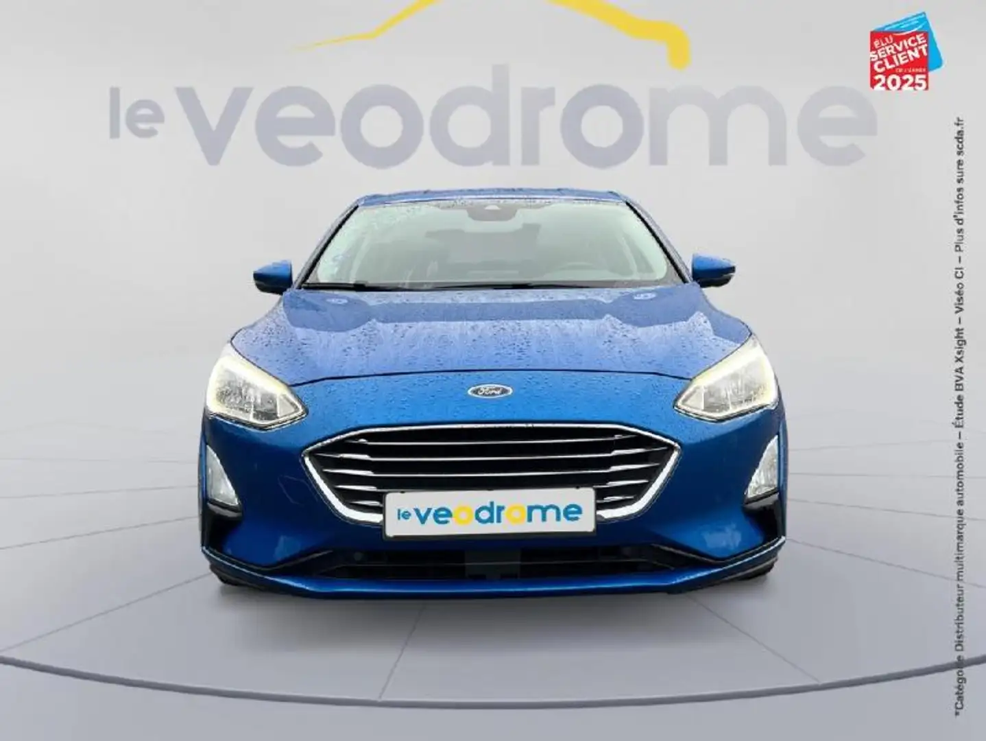 Ford Focus 1.0 EcoBoost 125ch Titanium GPS Radar AV/AR Carplay Bleu - 2