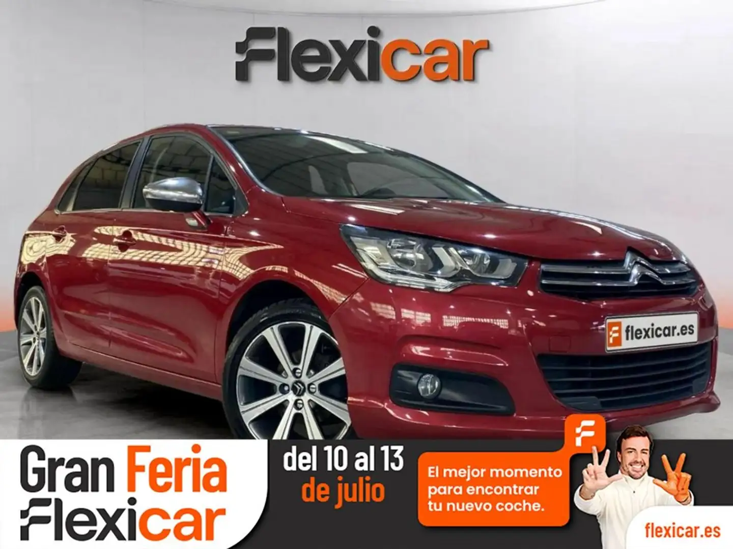 Citroen C4 PureTech 81KW (110CV) Feel Edition Rojo - 1