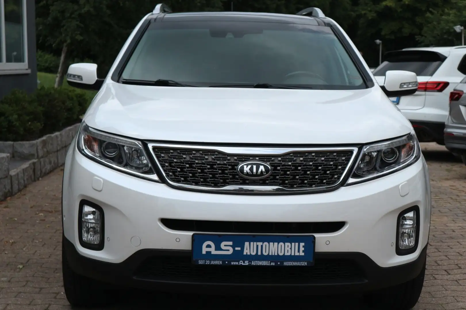 Kia Sorento Platinum 4WD *2.HAND/AUTO/RFK/PANO/AHK* Blanc - 2