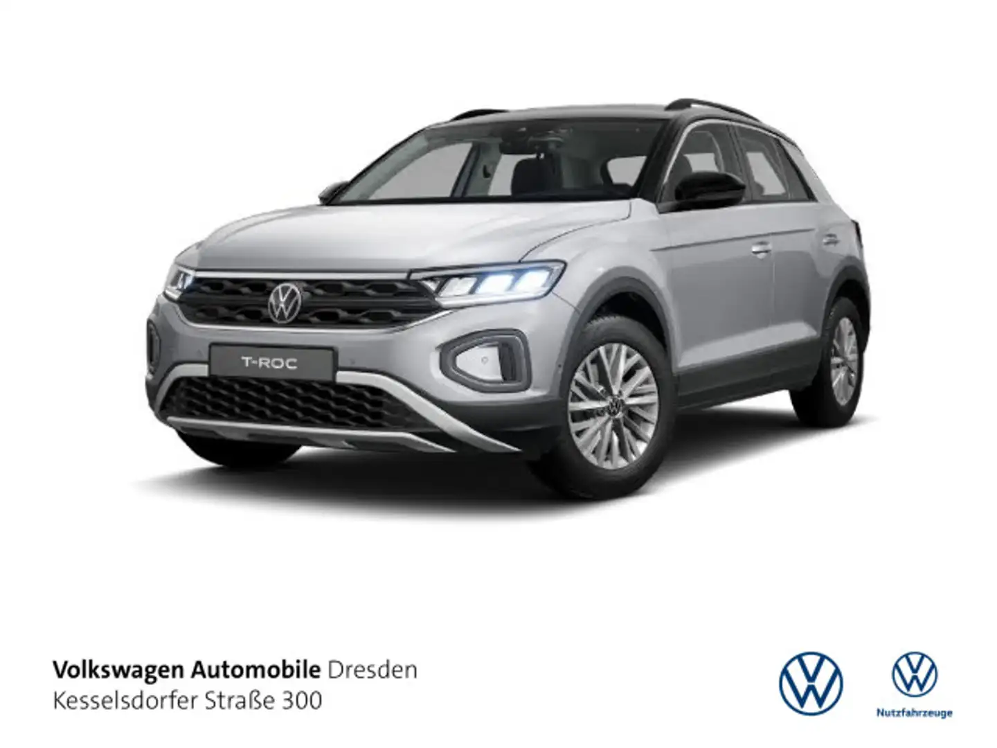 Volkswagen T-Roc Style 1.5 TSI AHZV / IQ.DRIVE / REAR VIEW Silber - 1