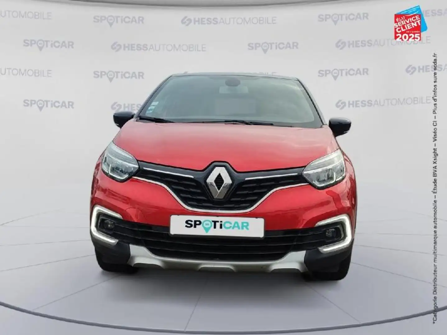Renault Captur 0.9 TCe 90ch energy Intens Euro6c GPS Rouge - 2