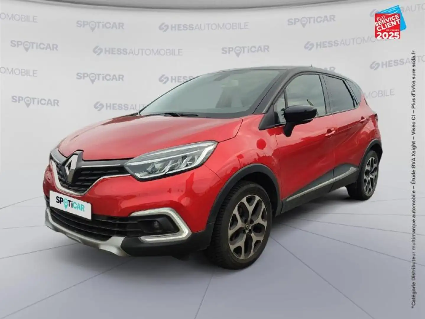 Renault Captur 0.9 TCe 90ch energy Intens Euro6c Rouge - 1