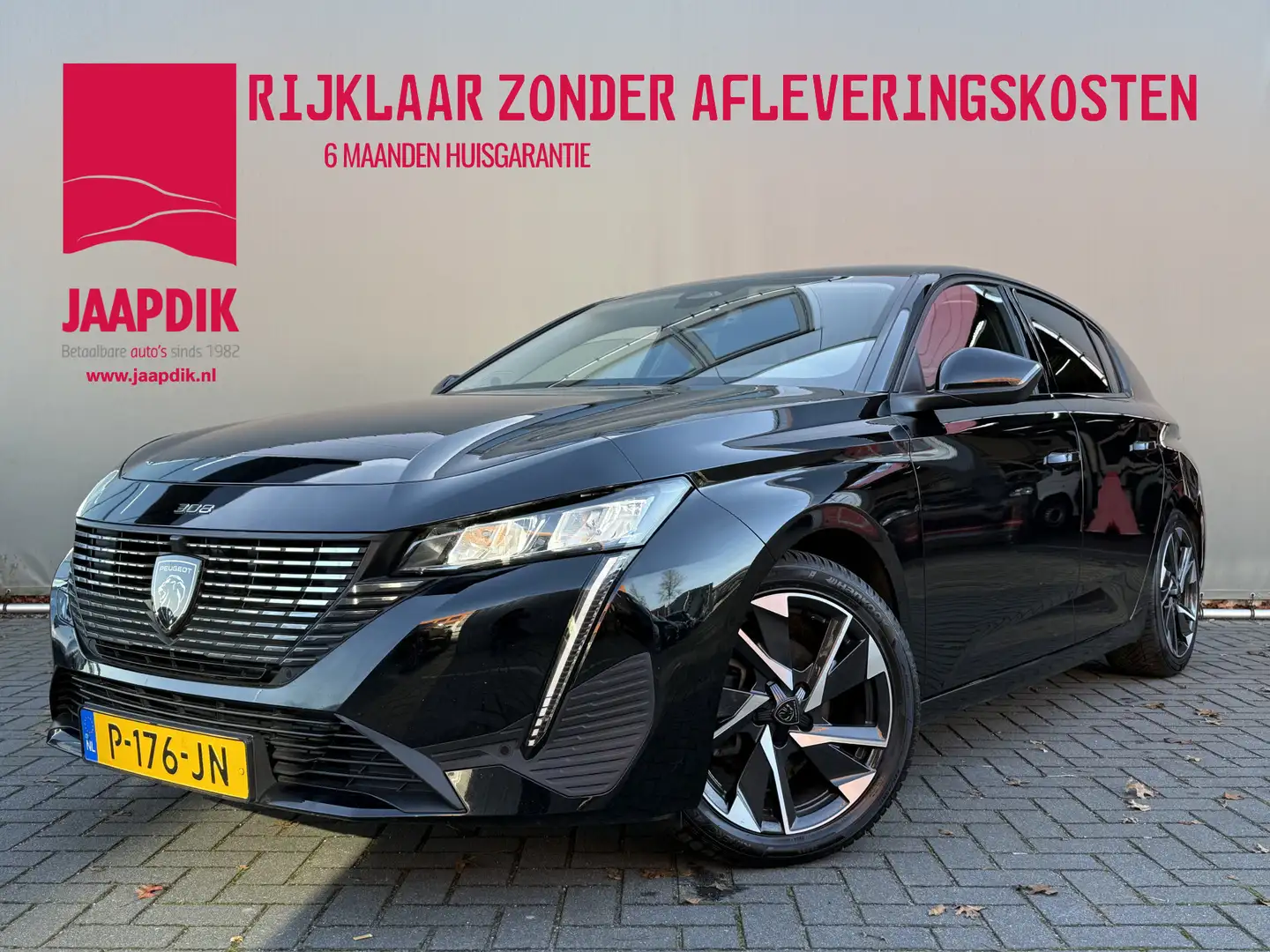 Peugeot 308 1.2 PureTech Allure Pack Business Zwart - 1