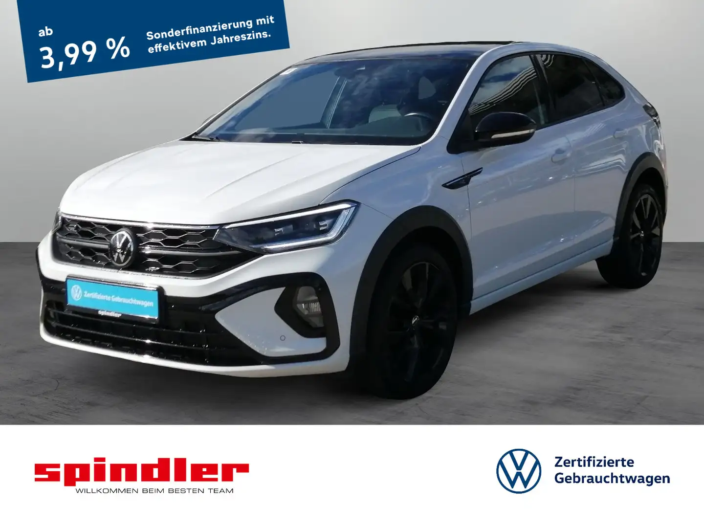 Volkswagen Taigo R-Line 1.5 TSI DSG/Matrix, ACC, Pano, Navi Weiß - 1