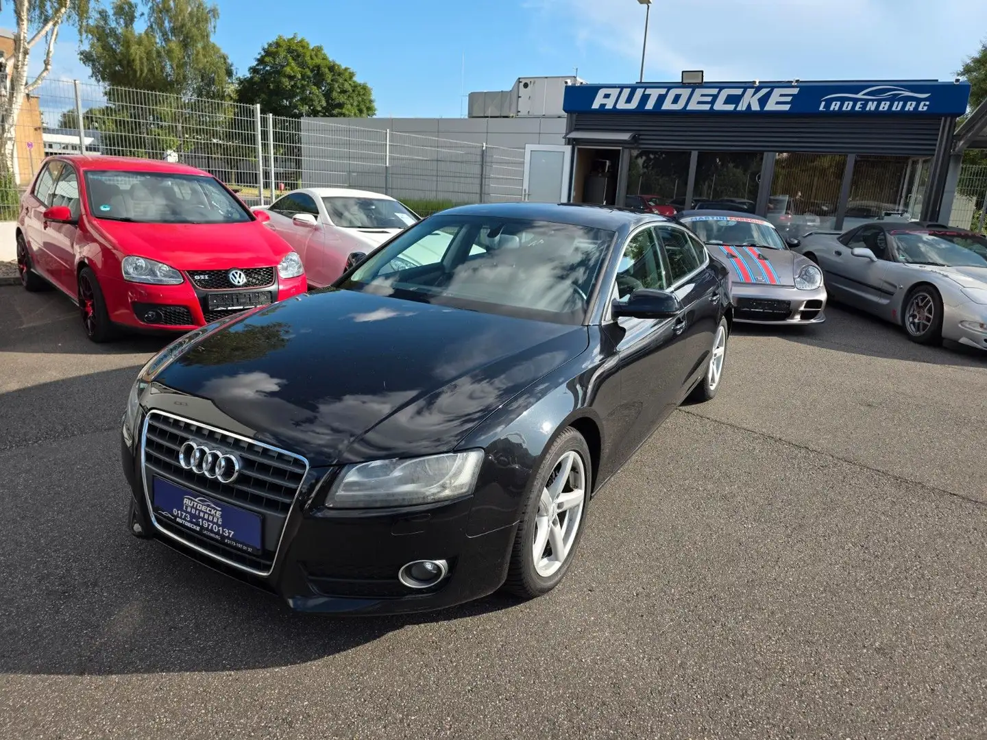 Audi A5 Sportback 2.0 TDI Schwarz - 1