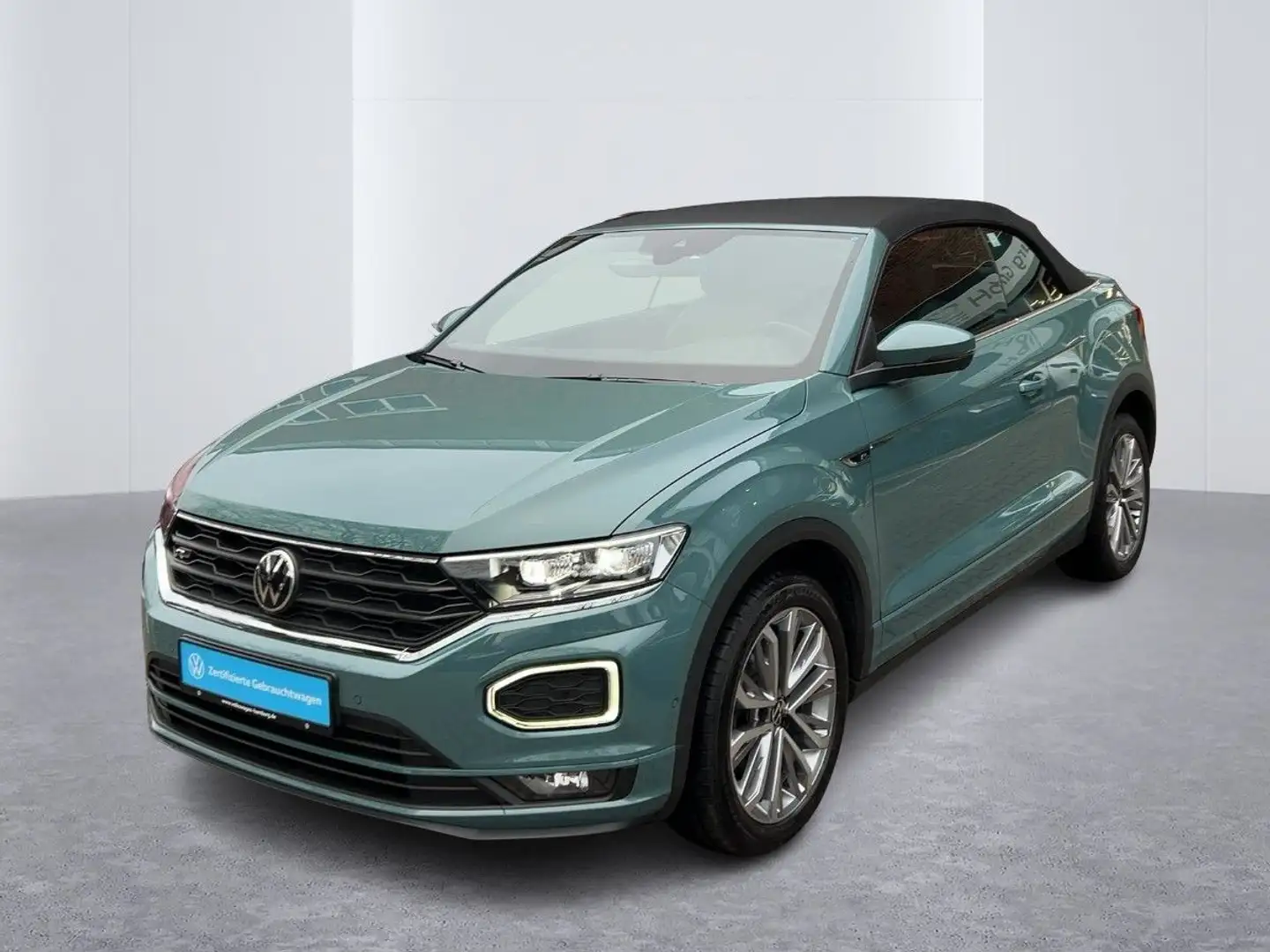 Volkswagen T-Roc 1.5 TSI R-Line DSG LM18 Navi Kam Grün - 2