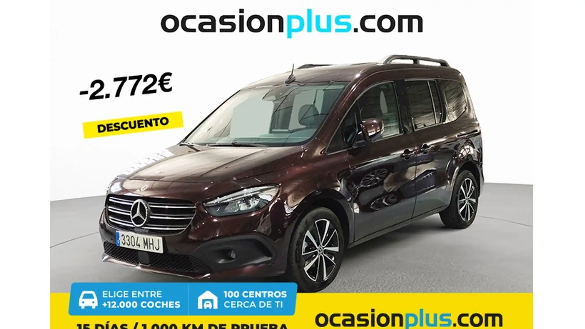 Mercedes-Benz T-Class 180d Rood - 1