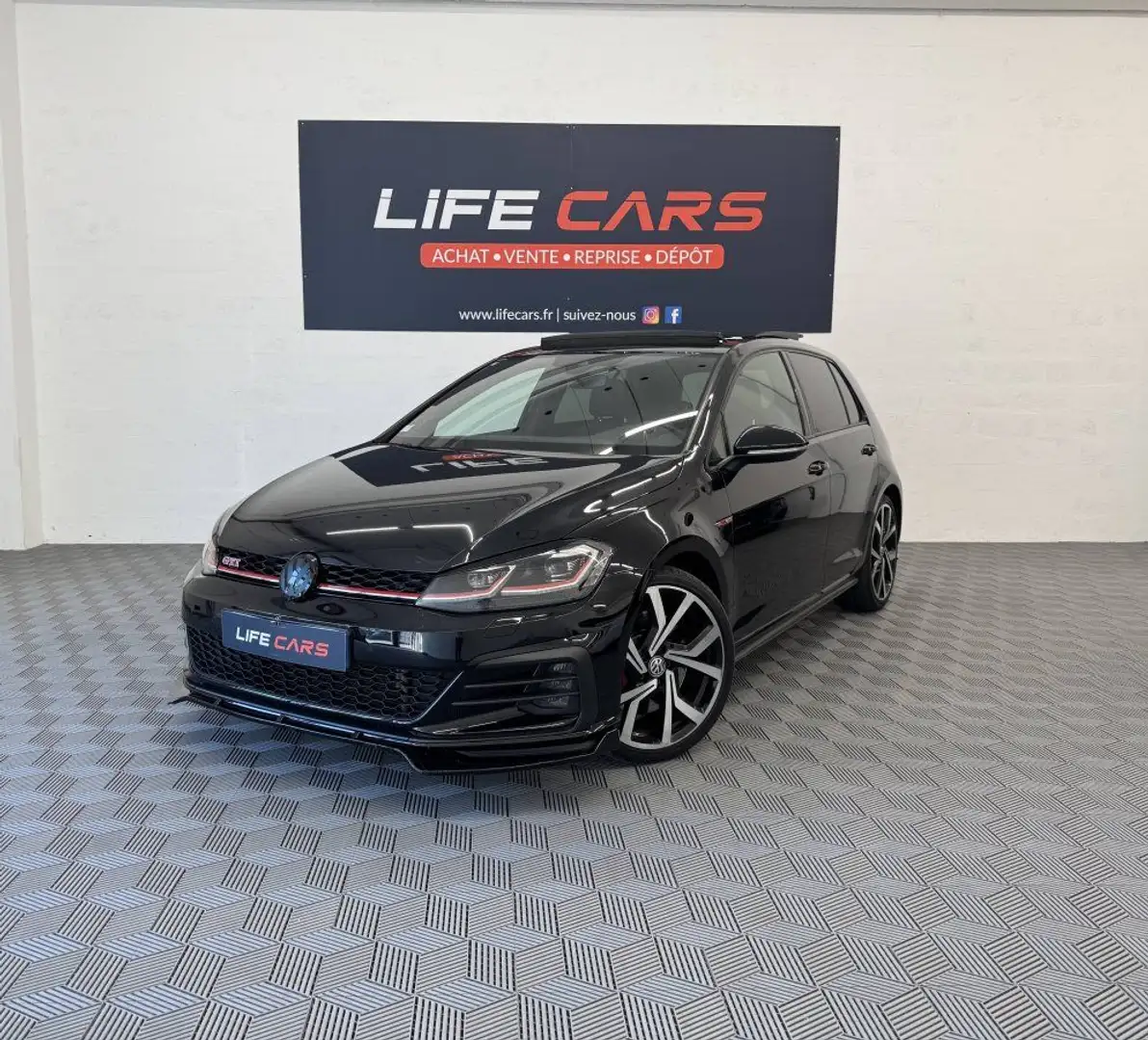Volkswagen Golf 2.0 TSI 245ch GTI 2020 DSG7, Toit ouvrant, Entretien VW, 3 ème main Noir - 2