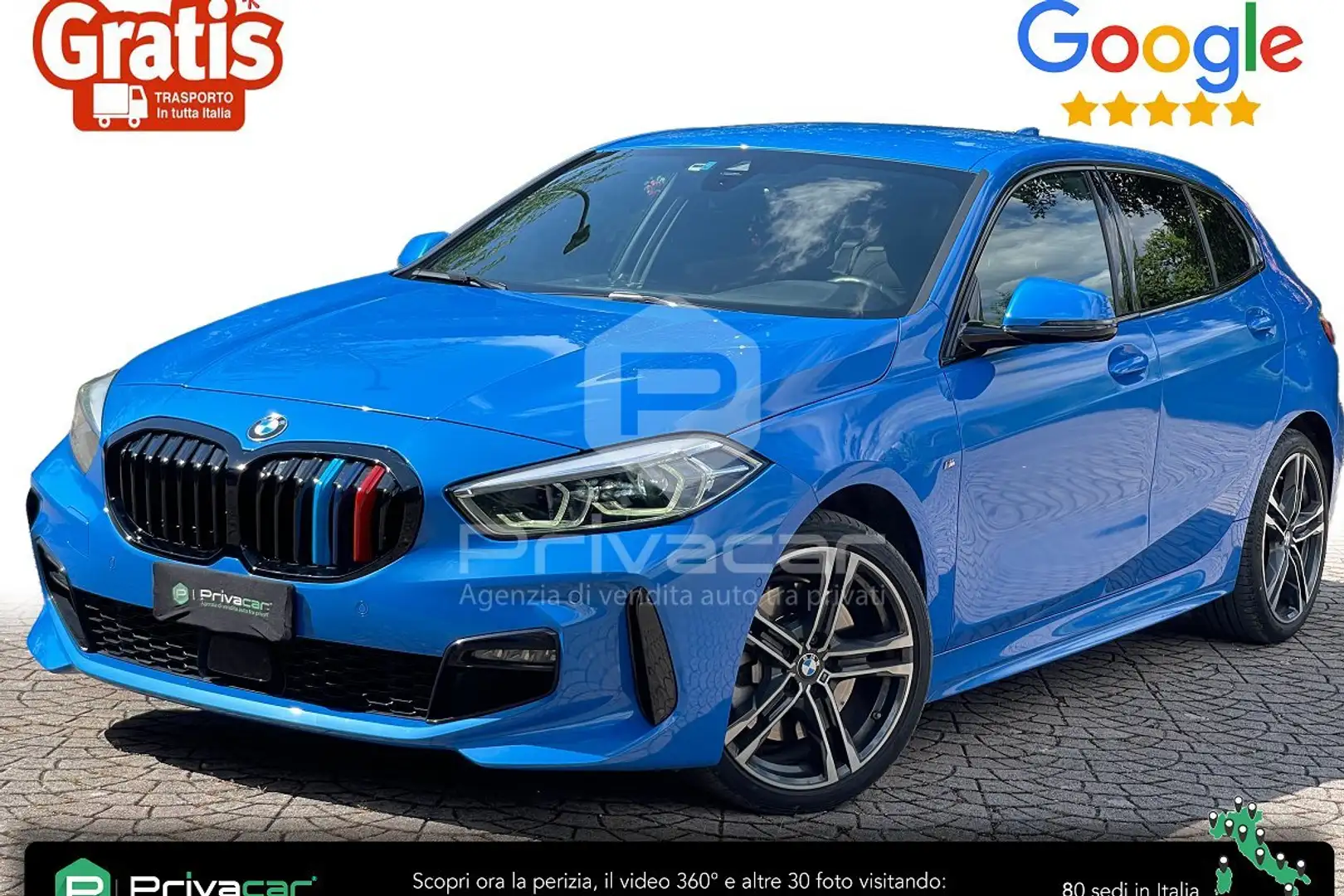 BMW 120 120d 5p. Msport Blu/Azzurro - 1