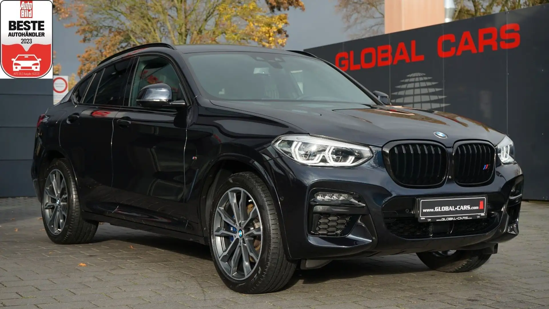 BMW X4 M40 i*M-AERO*HUD*ACC*H&K*LED*20"ALU* Schwarz - 1