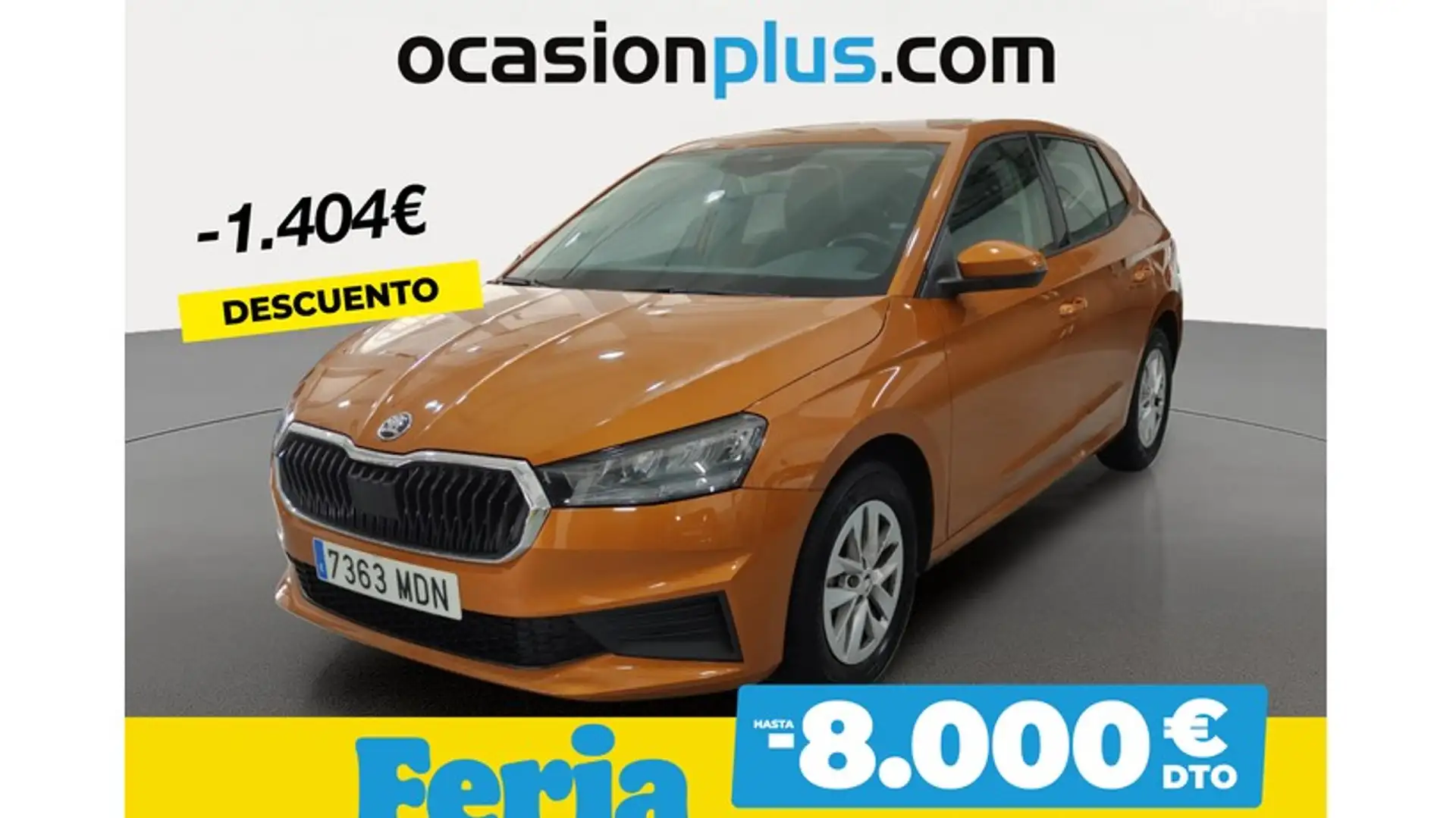 Skoda Fabia 1.0 TSI Ambition 70kW Orange - 1