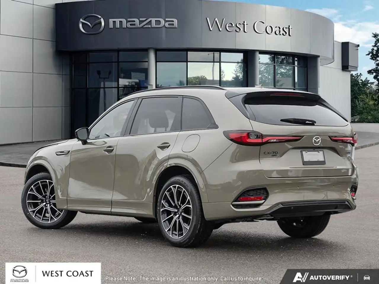 Mazda CX-70 PHEV снимка Mazda CX-70 PHEV