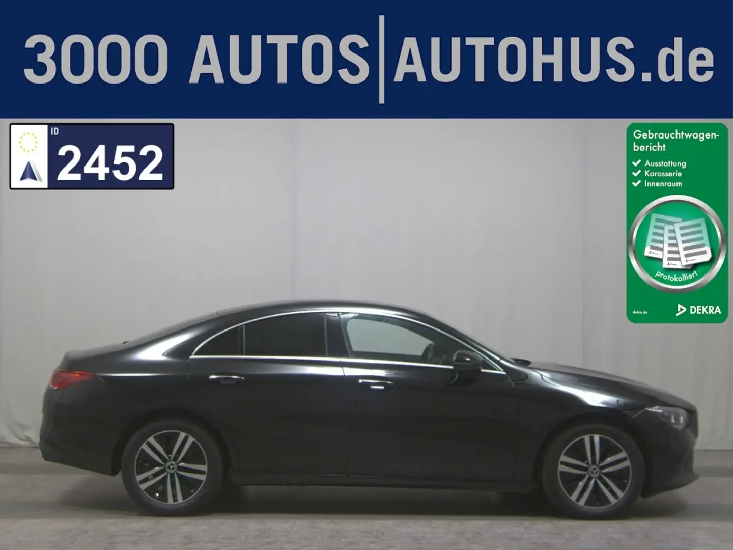 Mercedes-Benz CLA 220 d 4M Progressive Leder Navi LED Sound Noir - 1