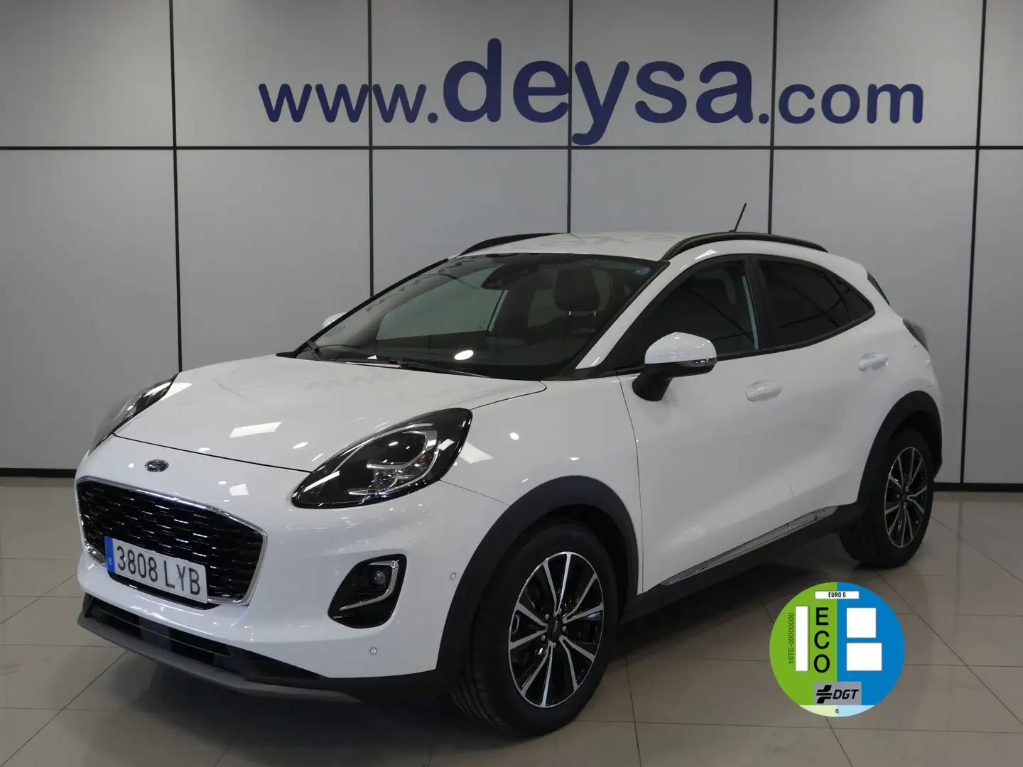 Ford Puma 1.0 EcoBoost MHEV Titanium Aut. 125 Bianco - 1