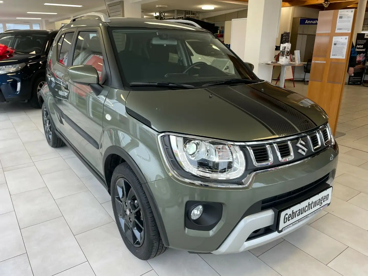 Suzuki Ignis 1.2 Comfort*CVT*LED*NAVI*SHZ*1.Hand Grün - 1