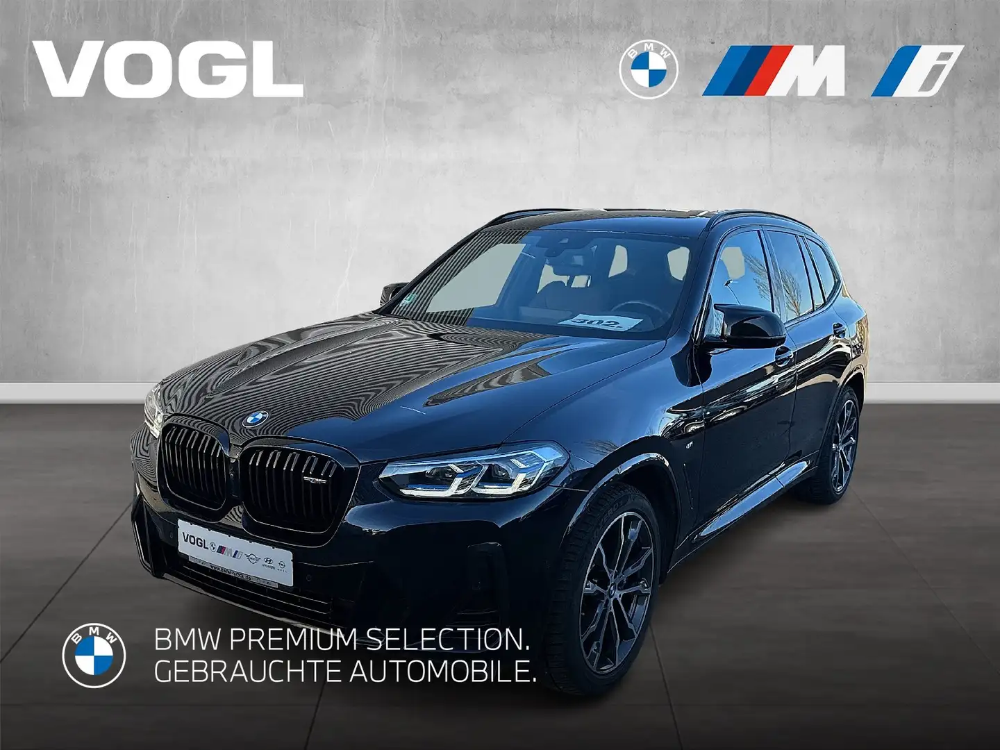 BMW X3 M 40d LHZ AHK Panoramadach elektrisch Schwarz - 1