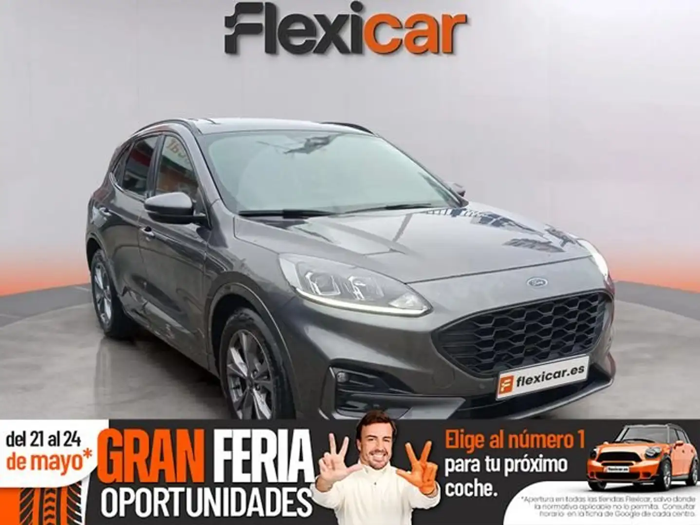 Ford Kuga 1.5 EcoBlue ST-Line FWD 120 Aut. Gris - 1